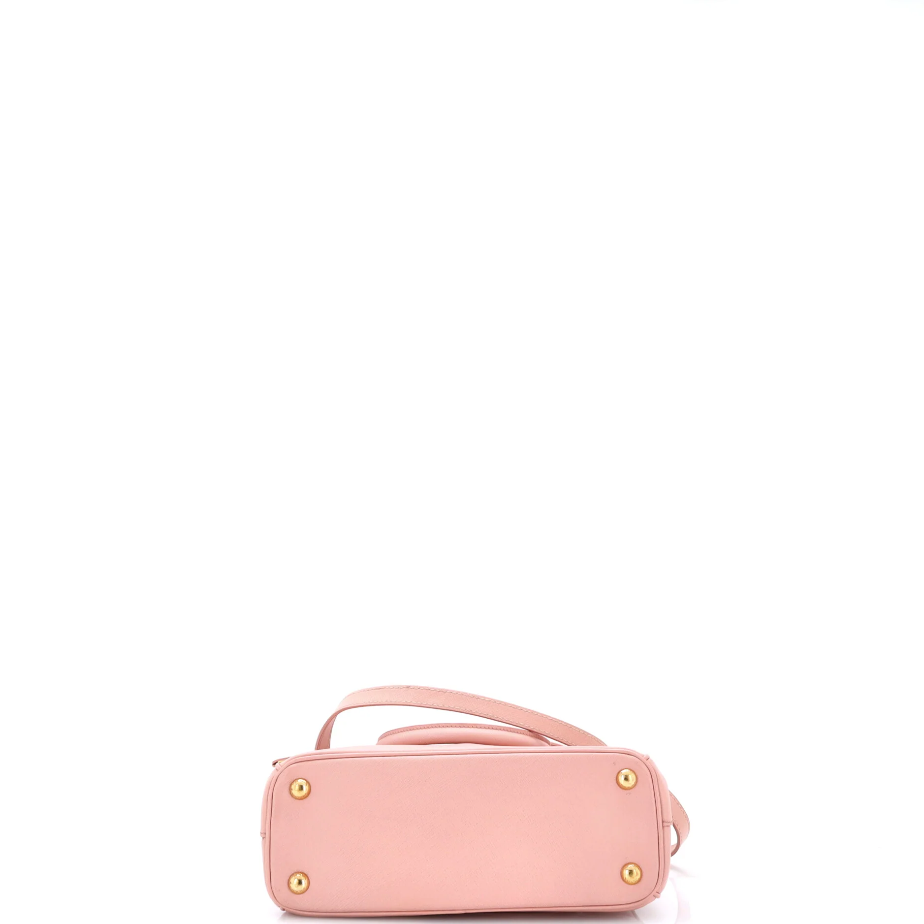 Double Zip Lux Tote Saffiano Leather Small - Image 4