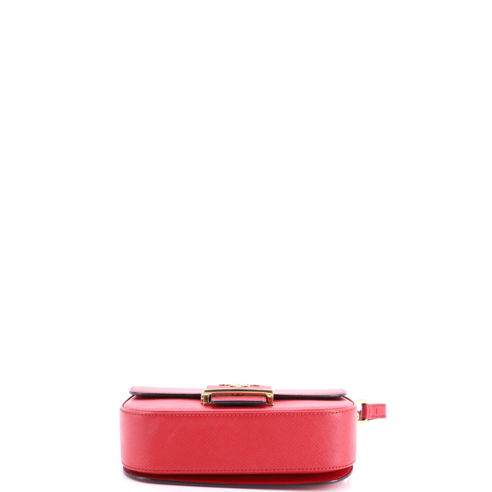 Embleme Flap Bag Saffiano Leather Small - Image 4