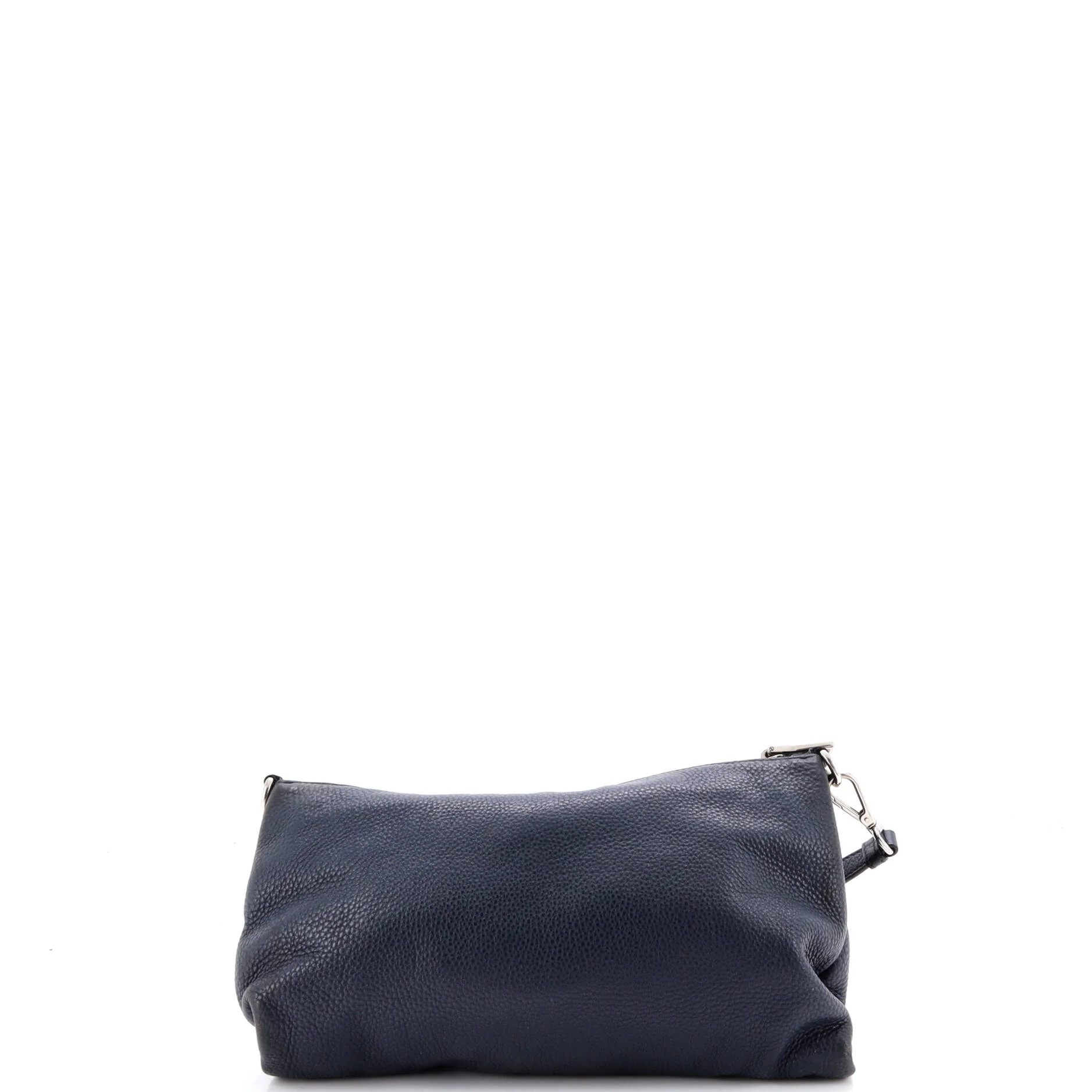 Flat Zip Crossbody Bag Vitello Daino Mini - Image 3