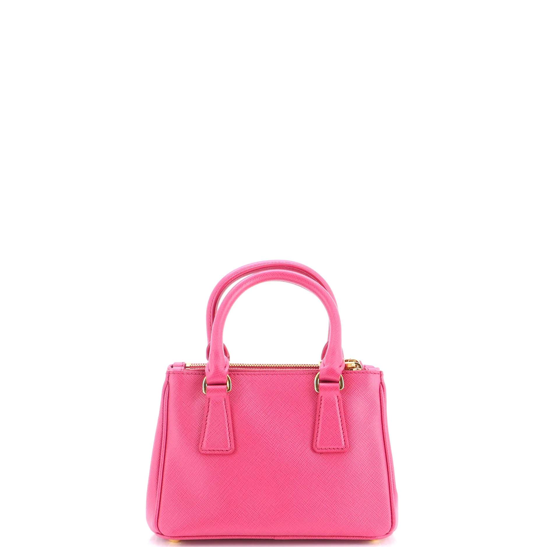 Galleria Double Zip Tote Saffiano Leather Mini - Image 3