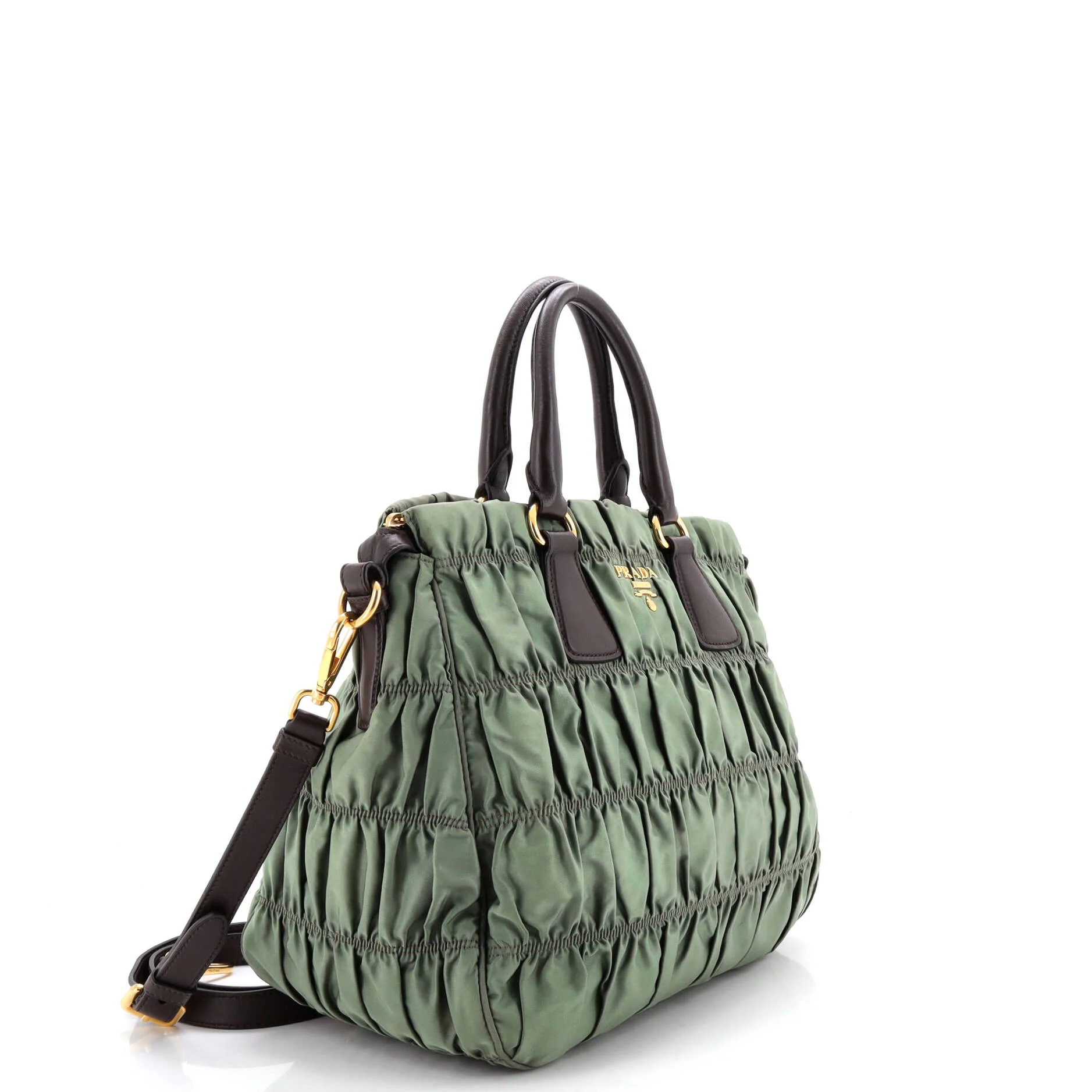 Gaufre Convertible Tote Leather and Tessuto Large - Image 2