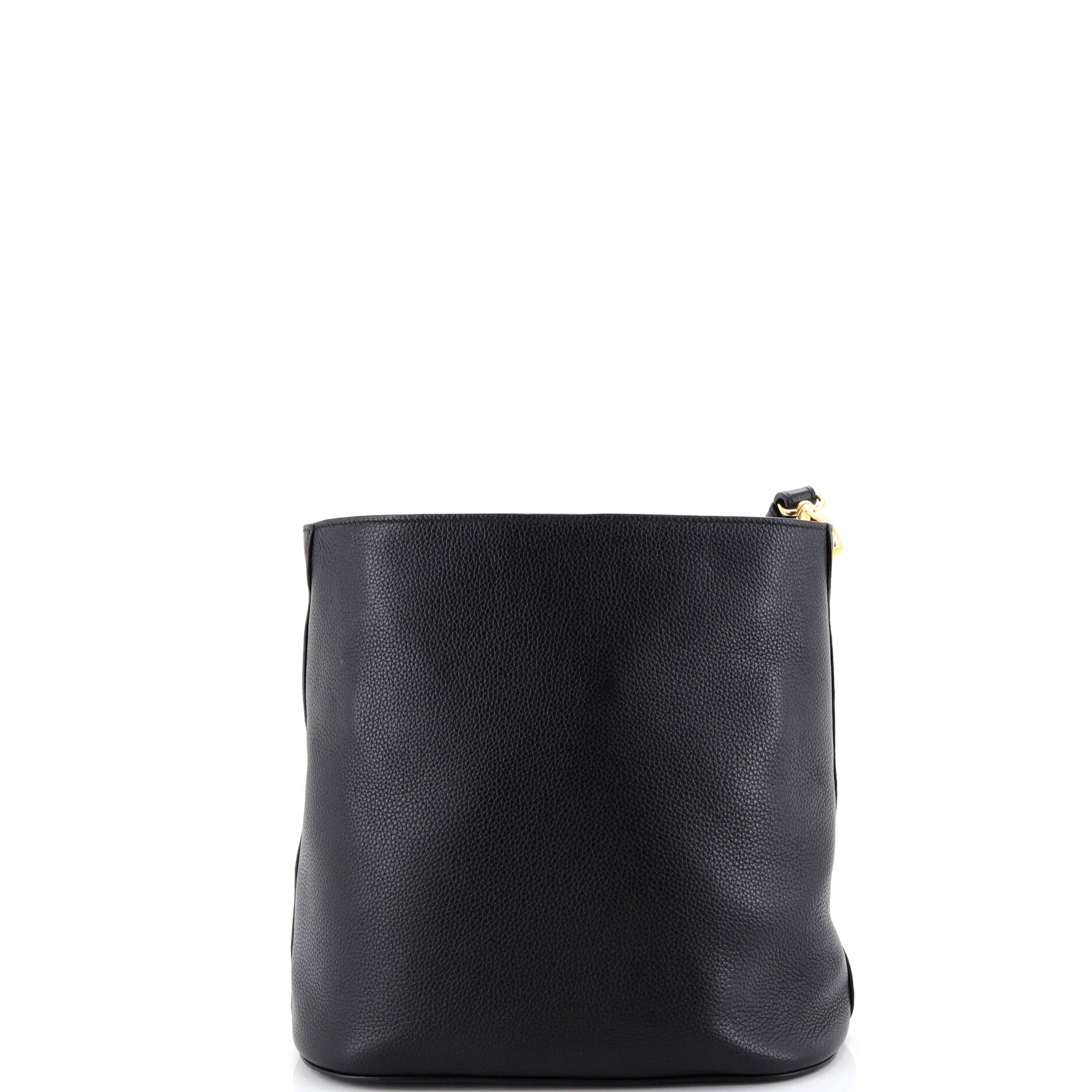 Logo Bucket Messenger Bag Vitello Phenix Medium - Image 3