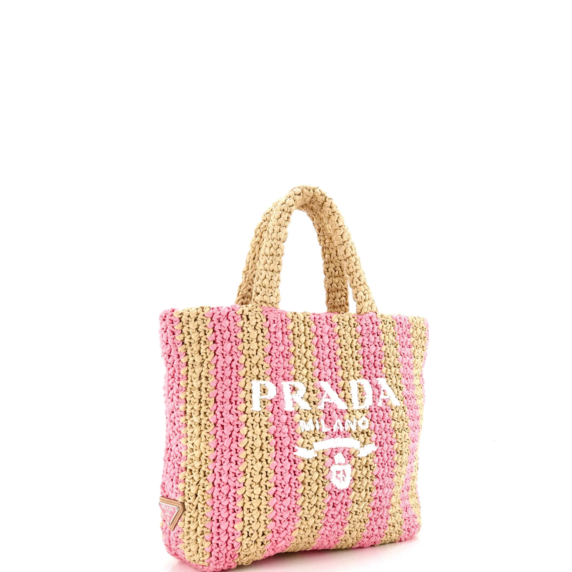 Logo Tote Raffia Small - Image 2