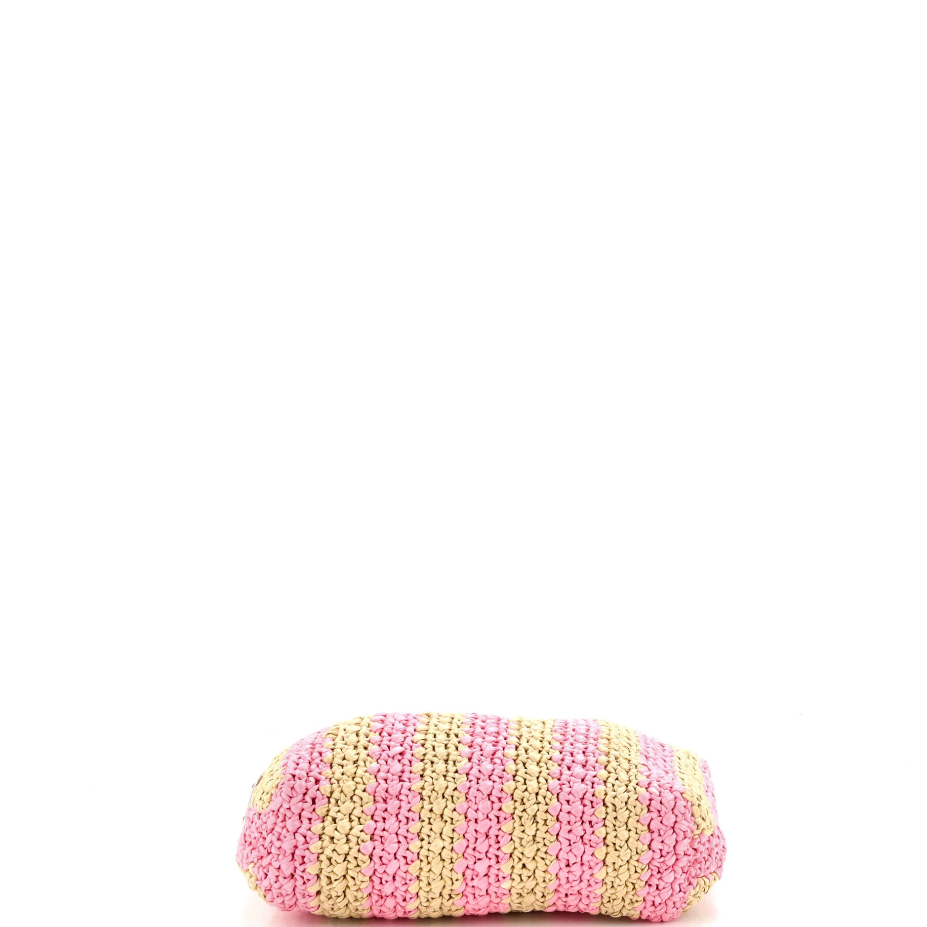 Logo Tote Raffia Small - Image 4
