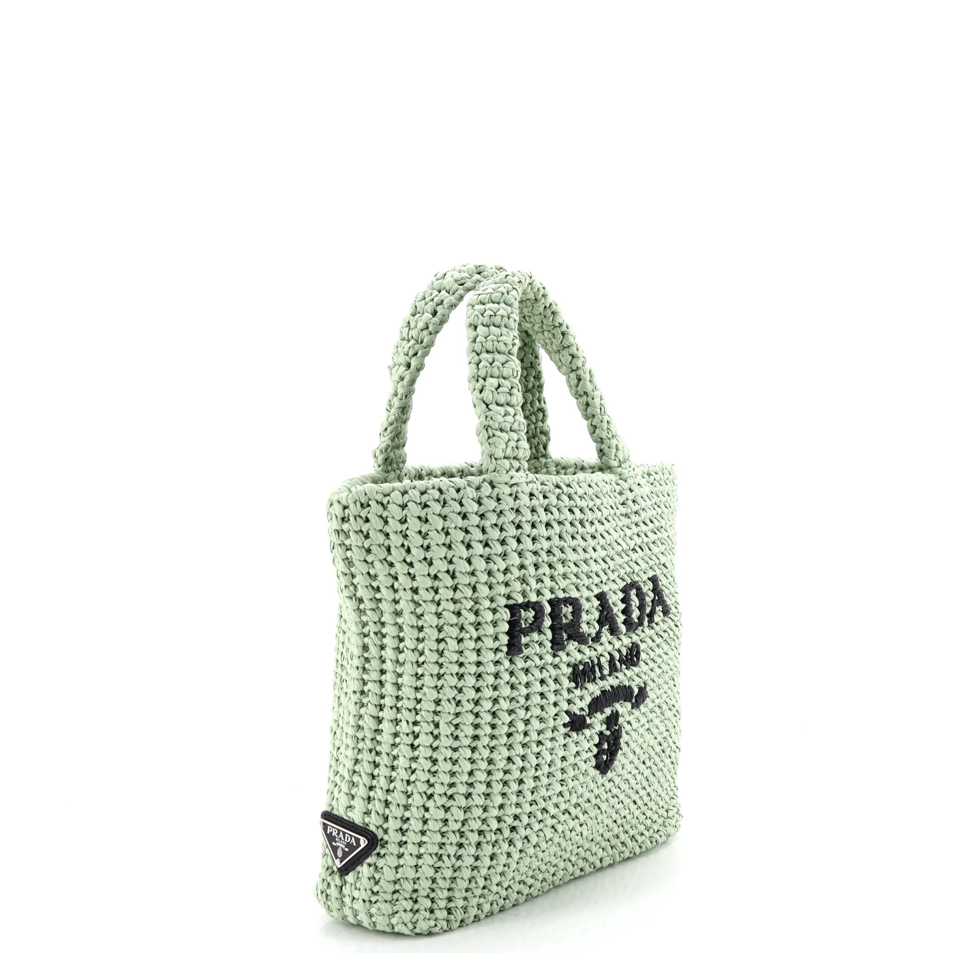Logo Tote Raffia Small - Image 2