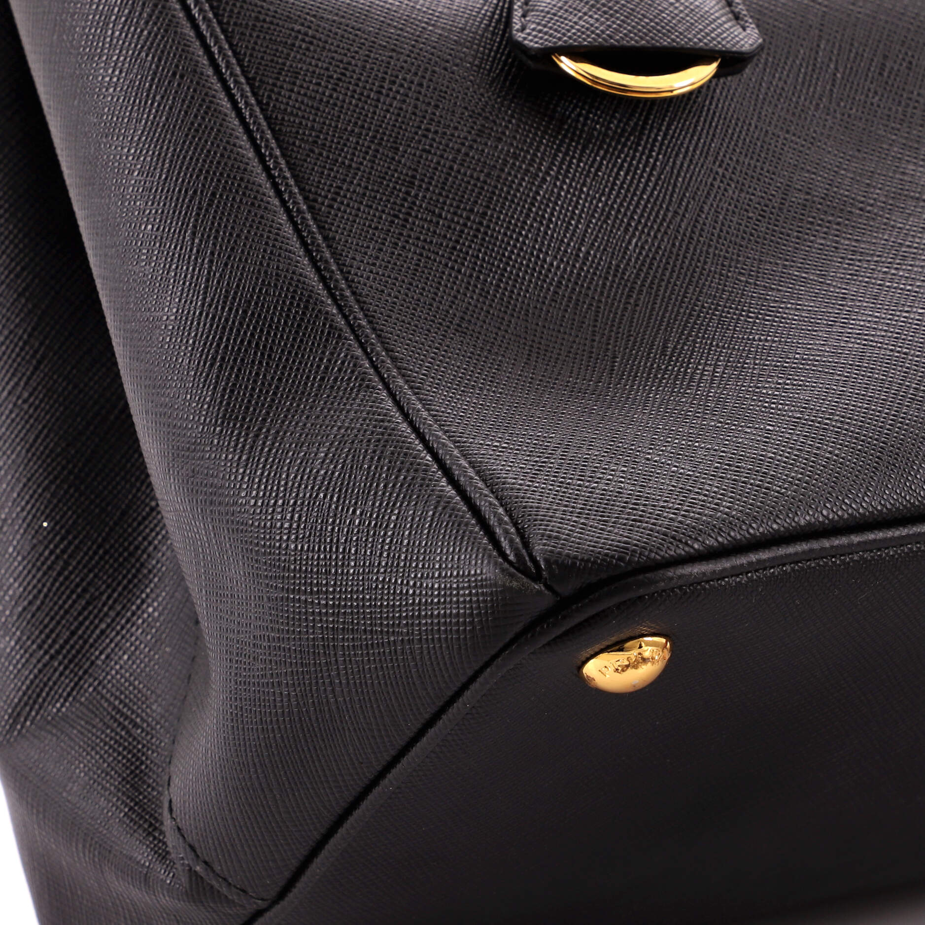 Lux Open Tote Saffiano Leather Large - Image 7
