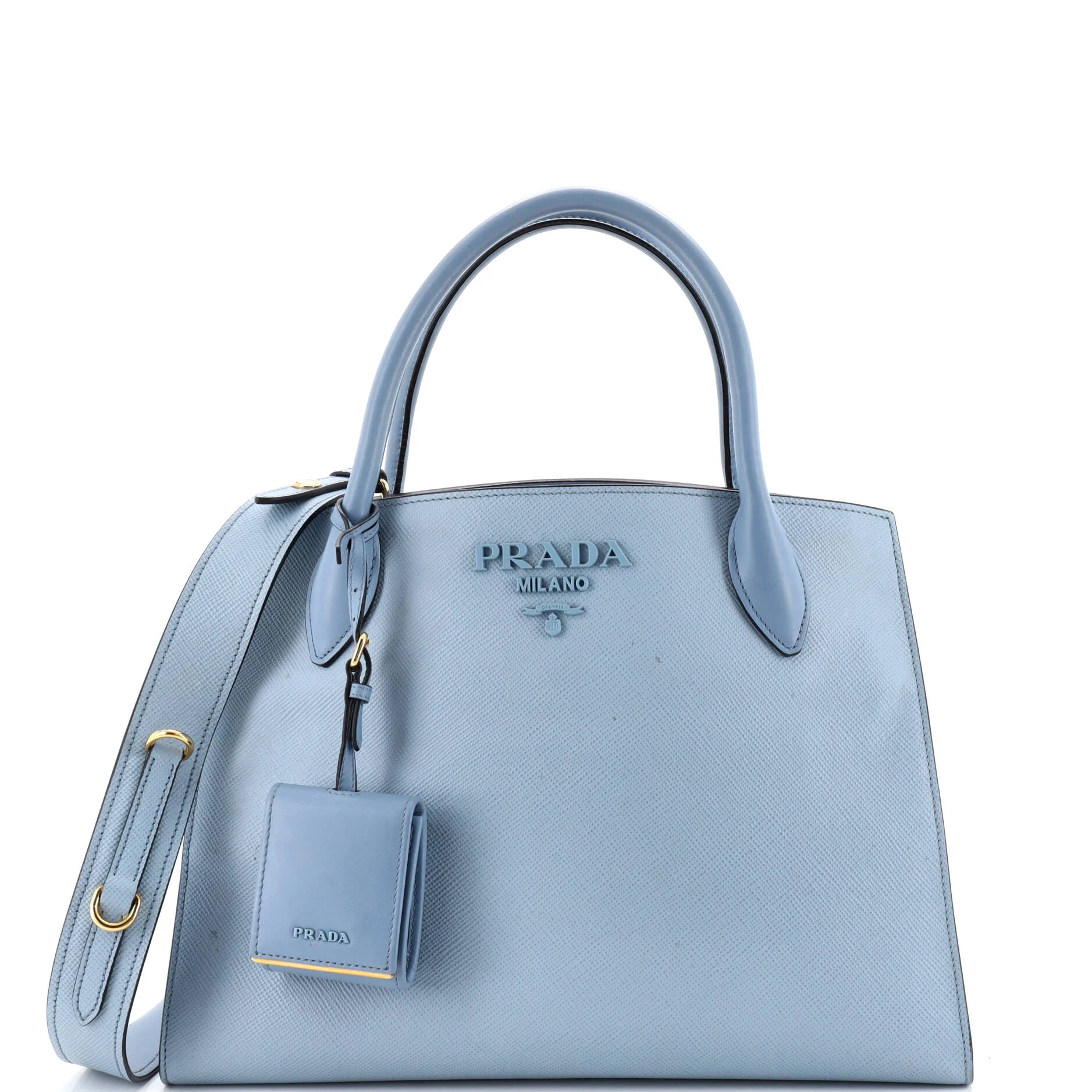 Monochrome Tote Saffiano with City Calf Medium