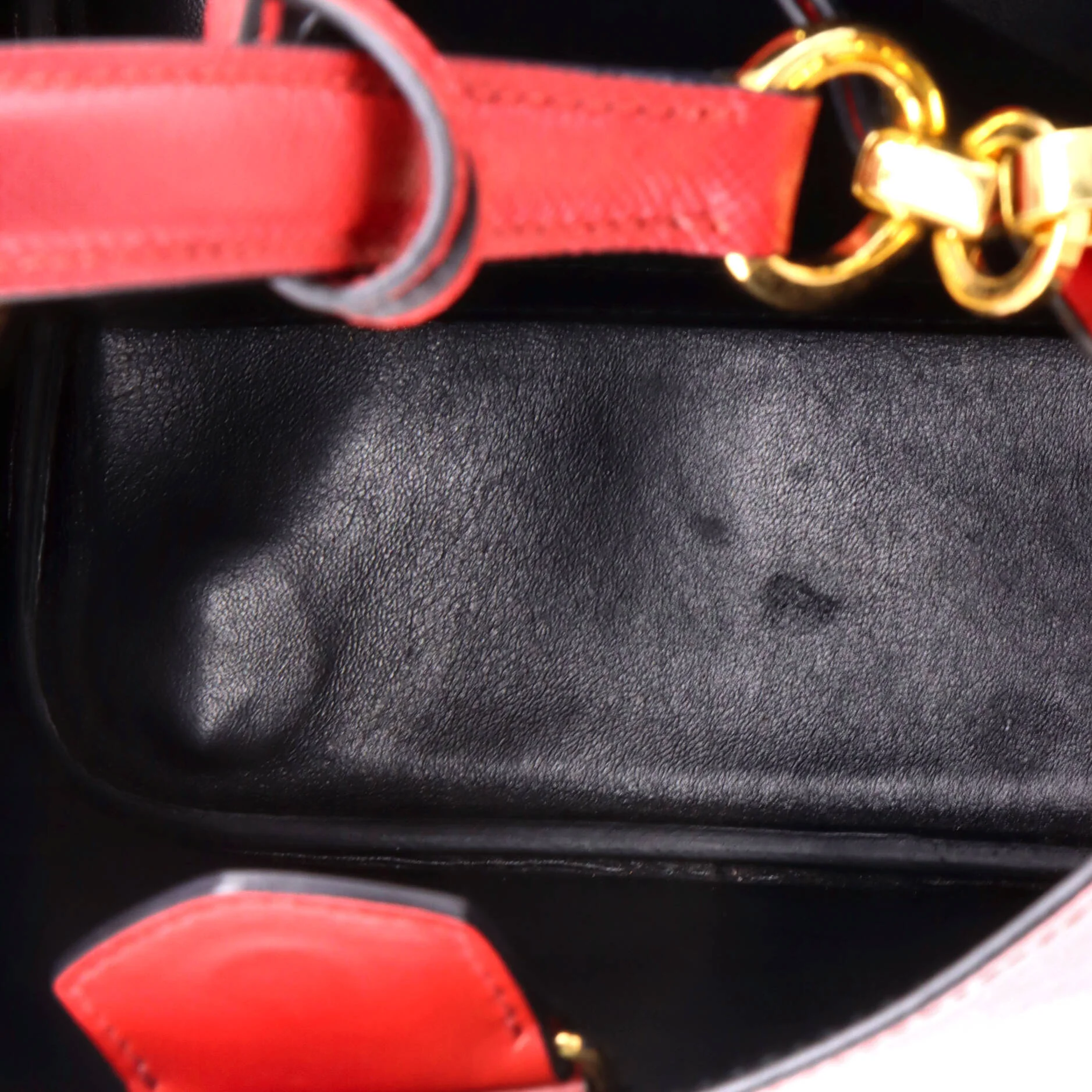 Panier Bucket Bag Saffiano Leather Medium - Image 5