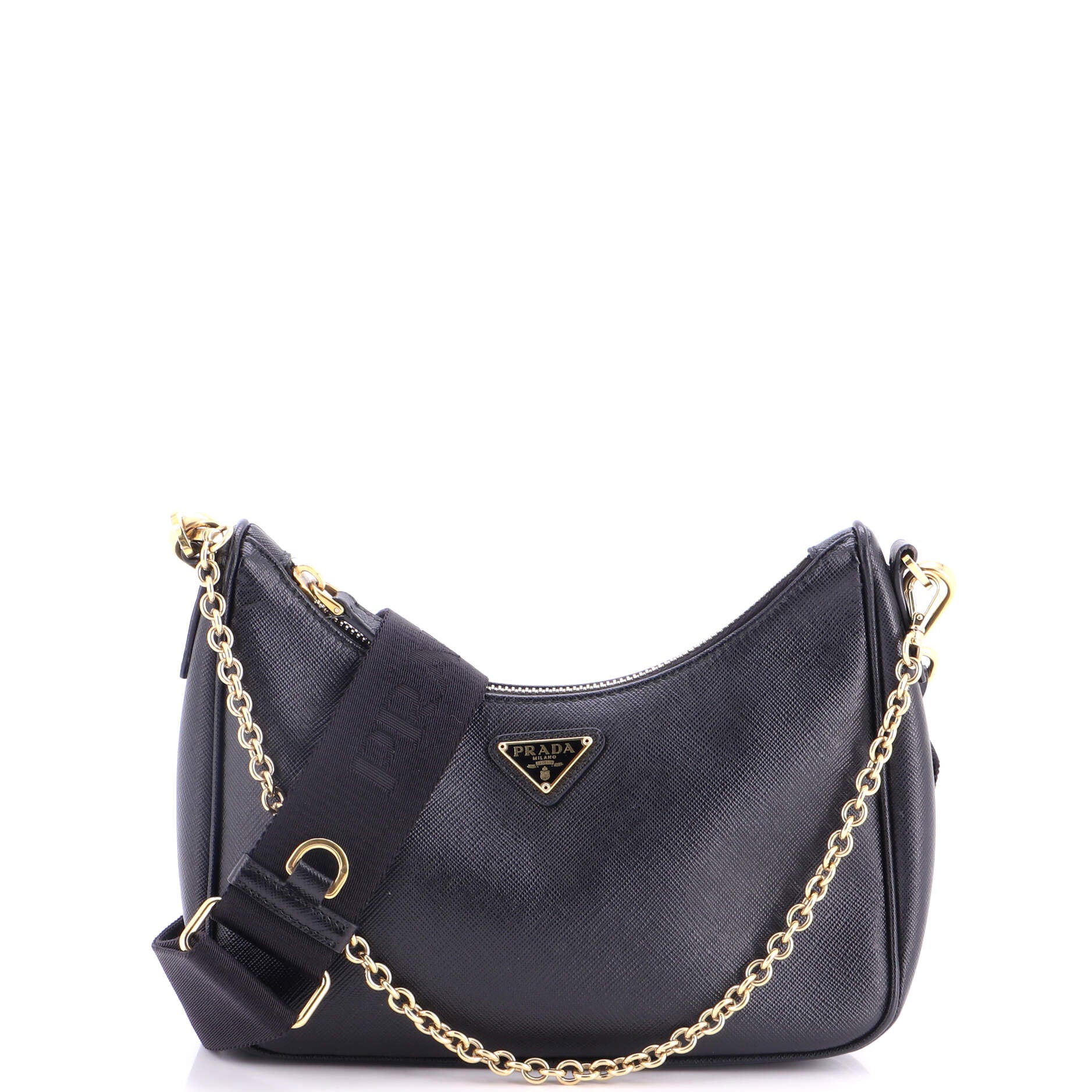 Re-Edition 2005 Shoulder Bag Saffiano Leather Small