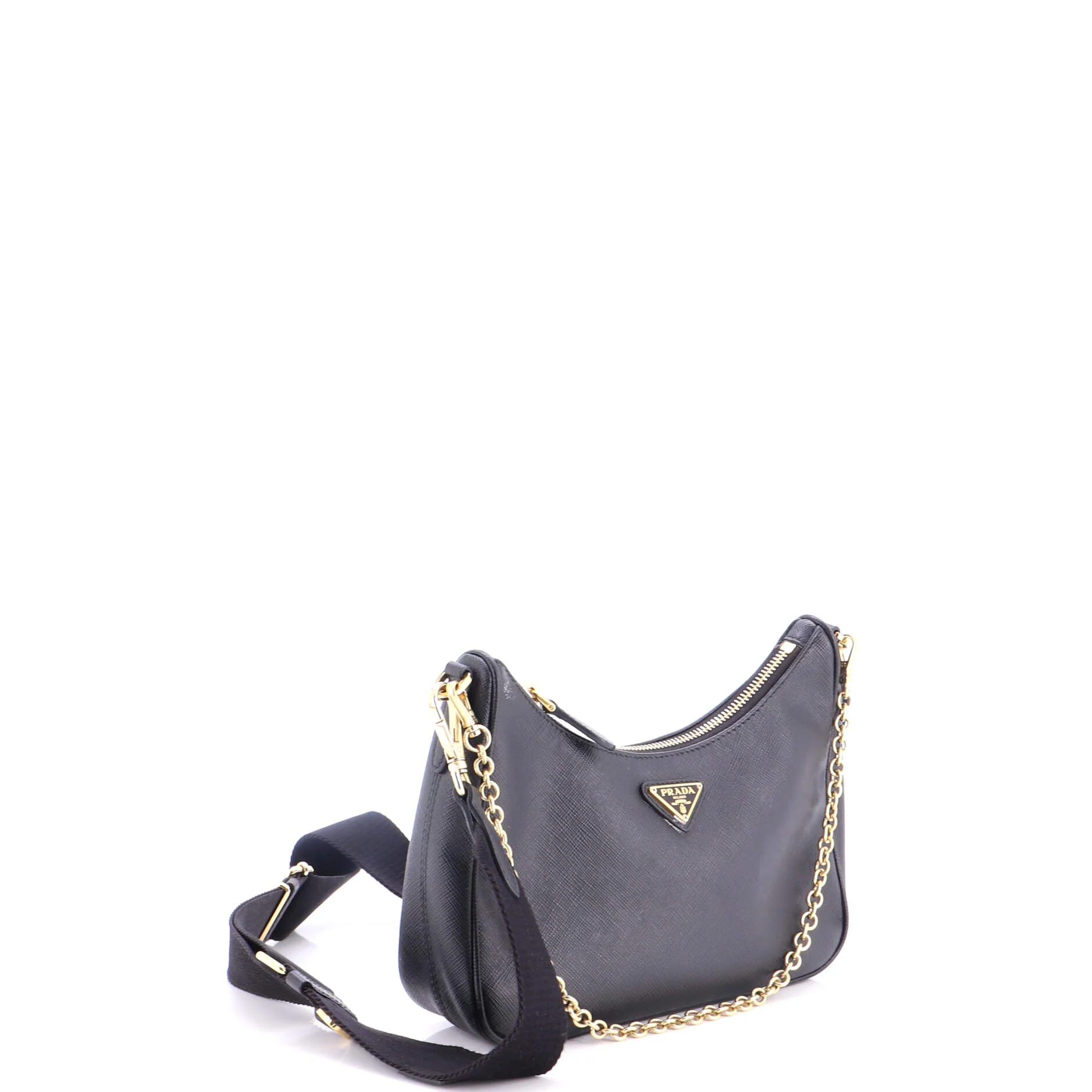 Re-Edition 2005 Shoulder Bag Saffiano Leather Small - Image 2