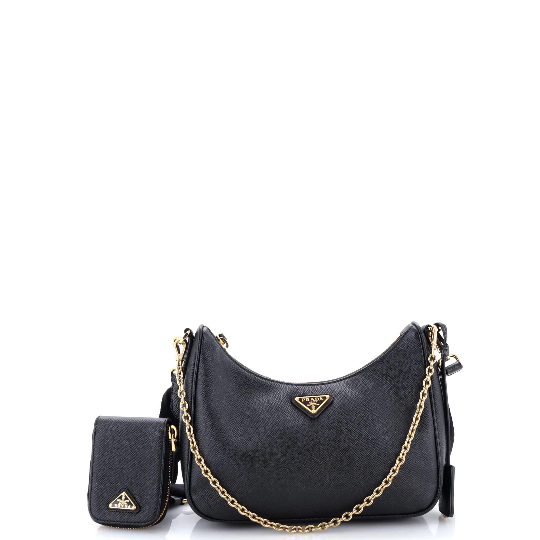 Re-Edition 2005 Shoulder Bag Saffiano Leather Small