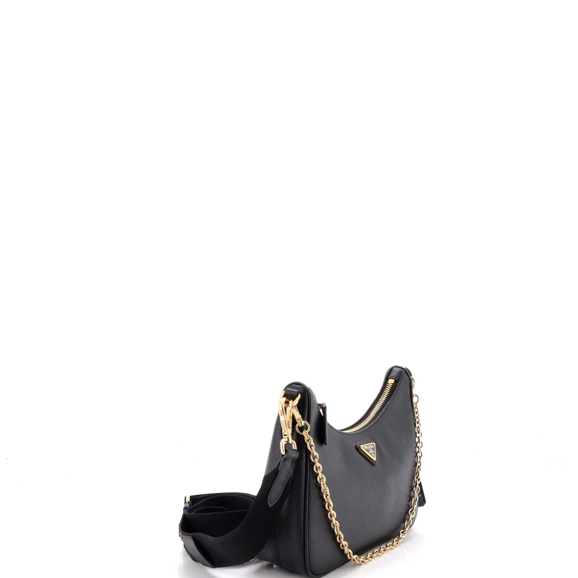 Re-Edition 2005 Shoulder Bag Saffiano Leather Small - Image 2