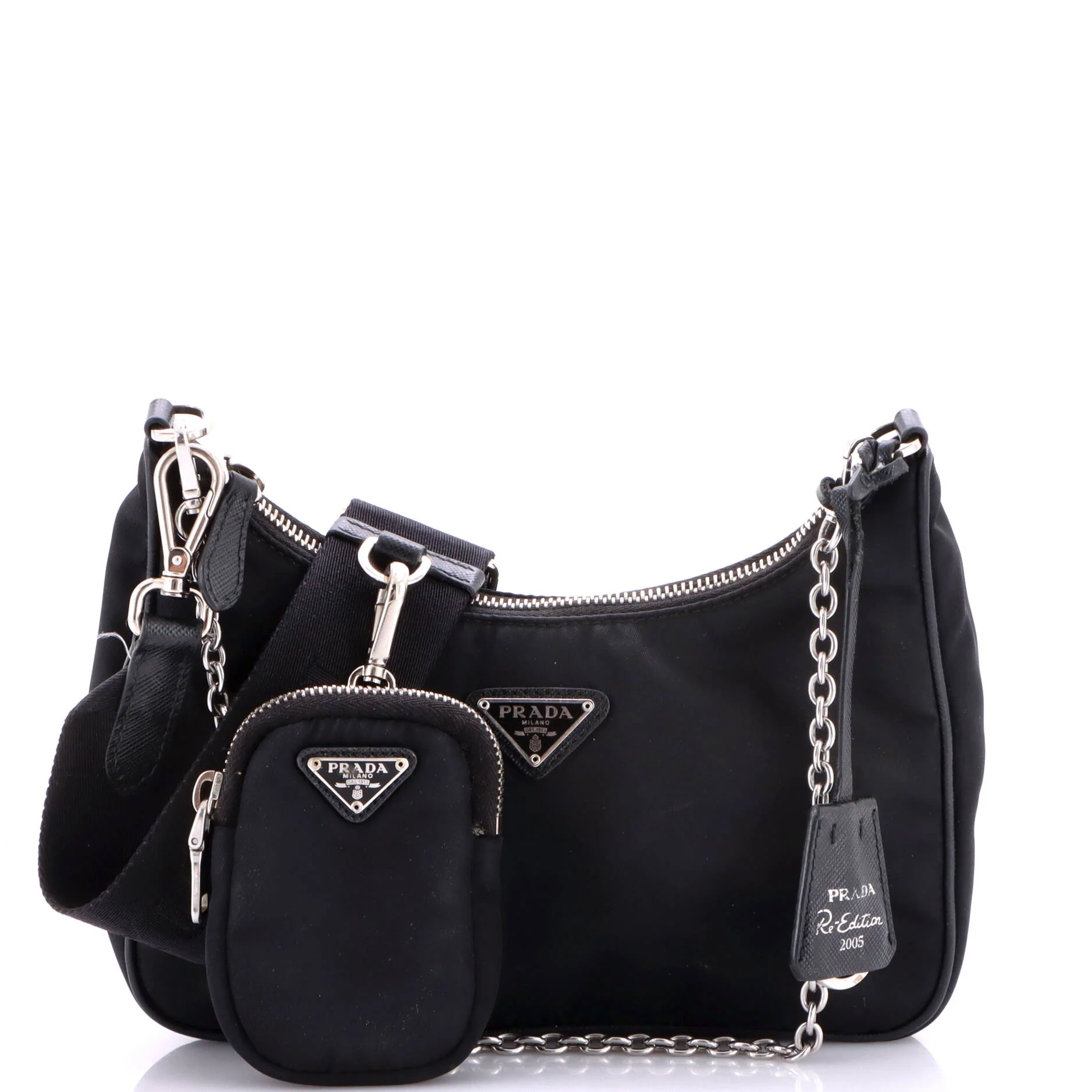 Re-Edition 2005 Shoulder Bag Tessuto Small