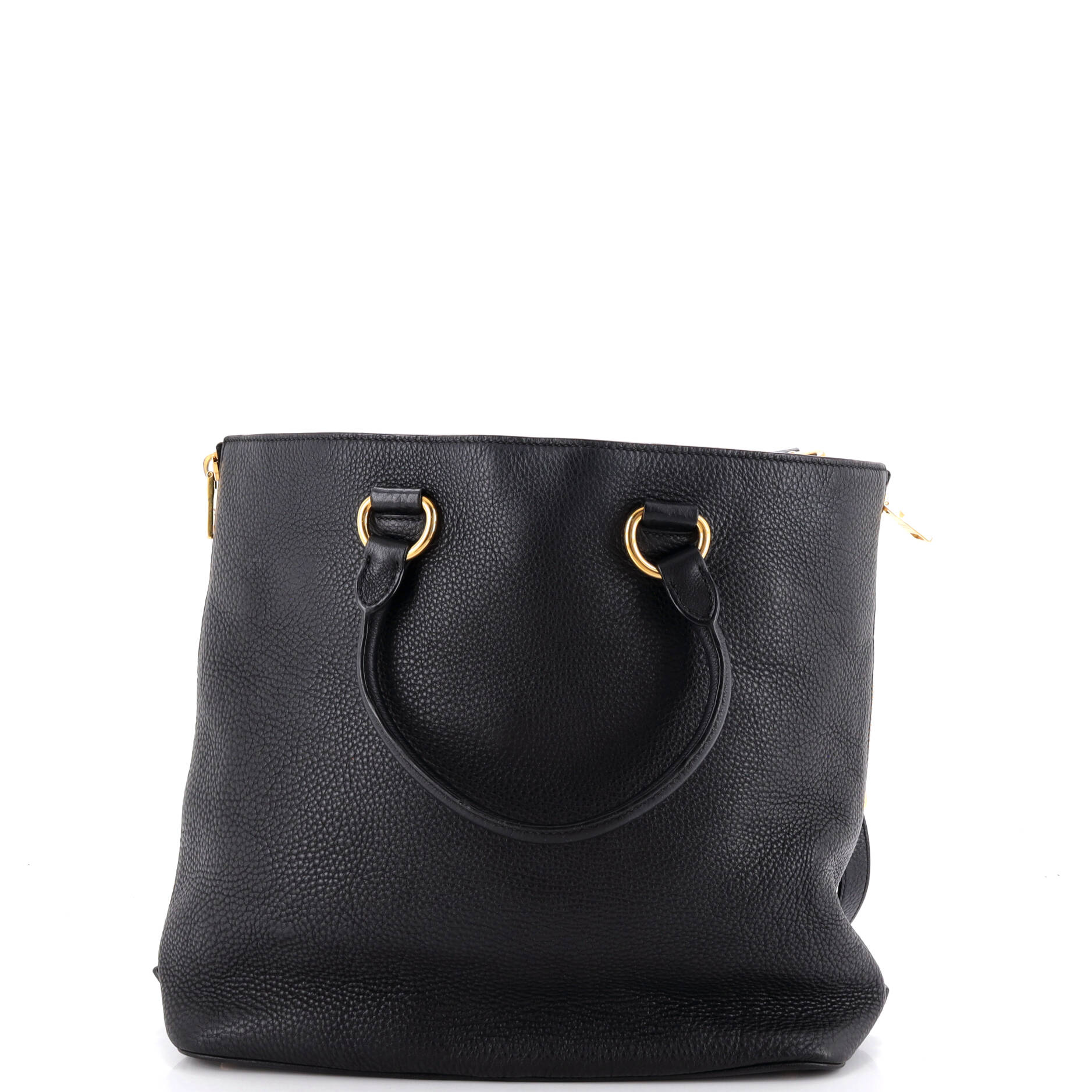 Side Zip Convertible Tote Vitello Daino Large - Image 3