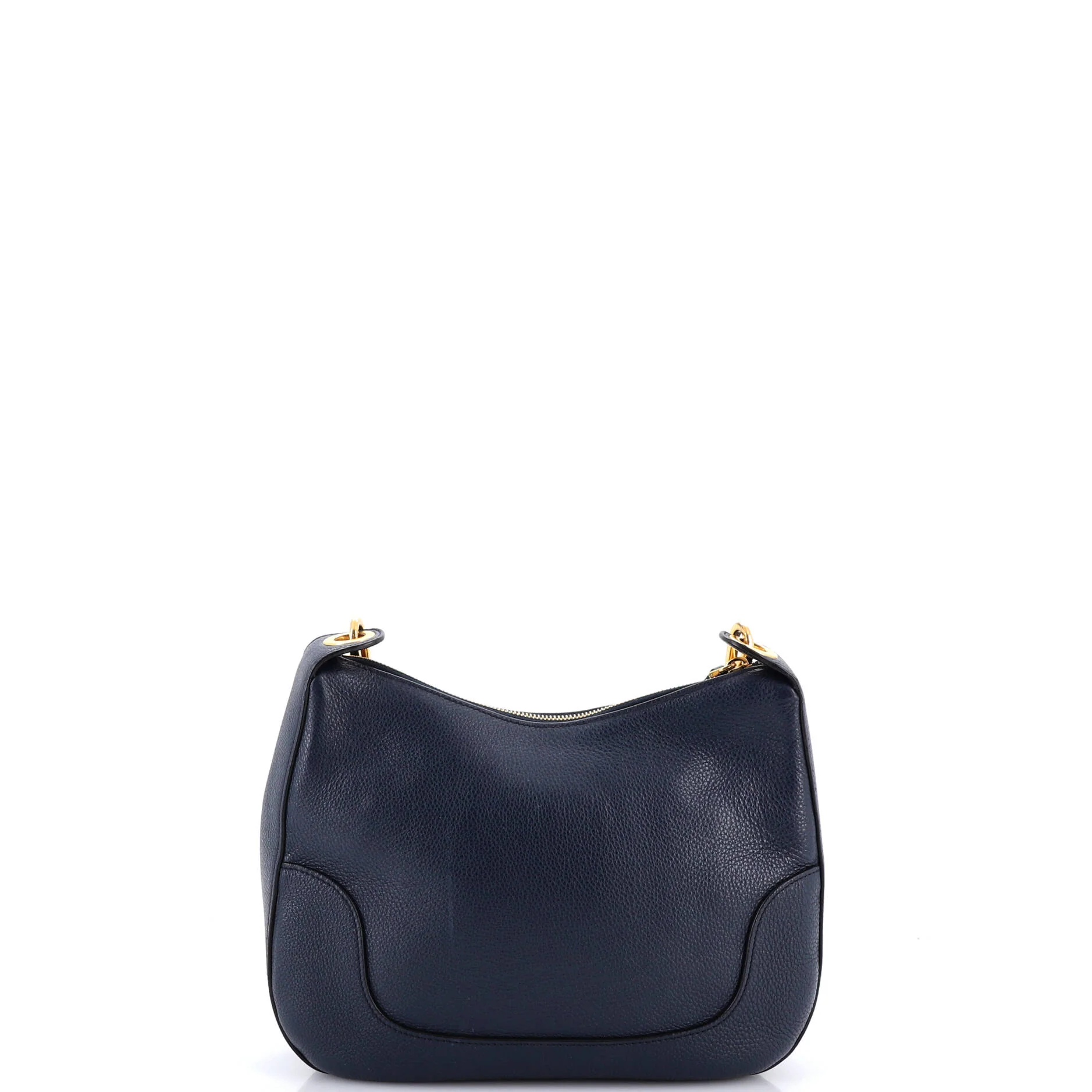 Striped Strap Zip Hobo Vitello Daino Medium - Image 3