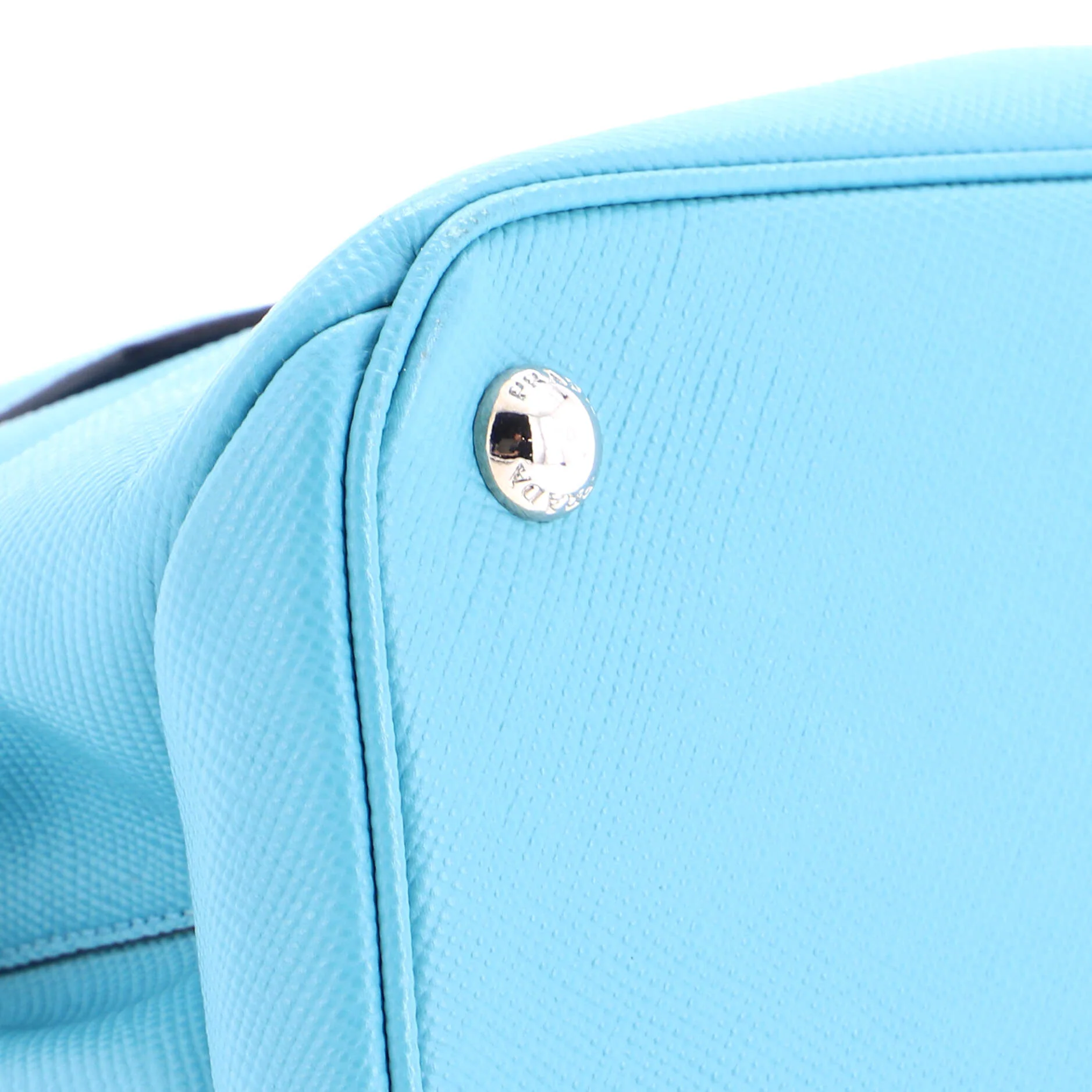Turnlock Cuir Twin Tote Saffiano Leather Mini - Image 6