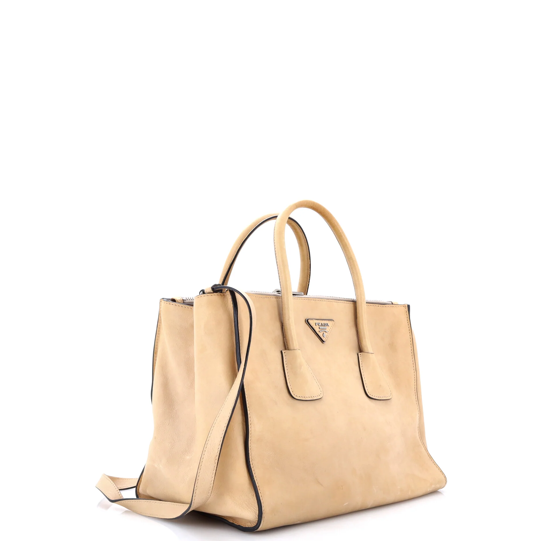 Twin Pocket Convertible Tote Leather Medium - Image 2