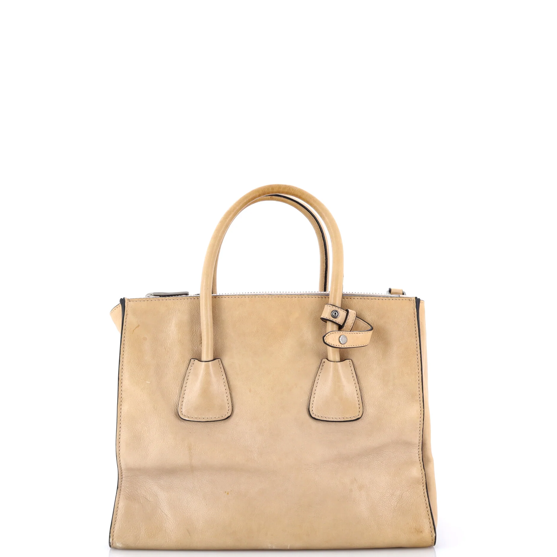 Twin Pocket Convertible Tote Leather Medium - Image 3