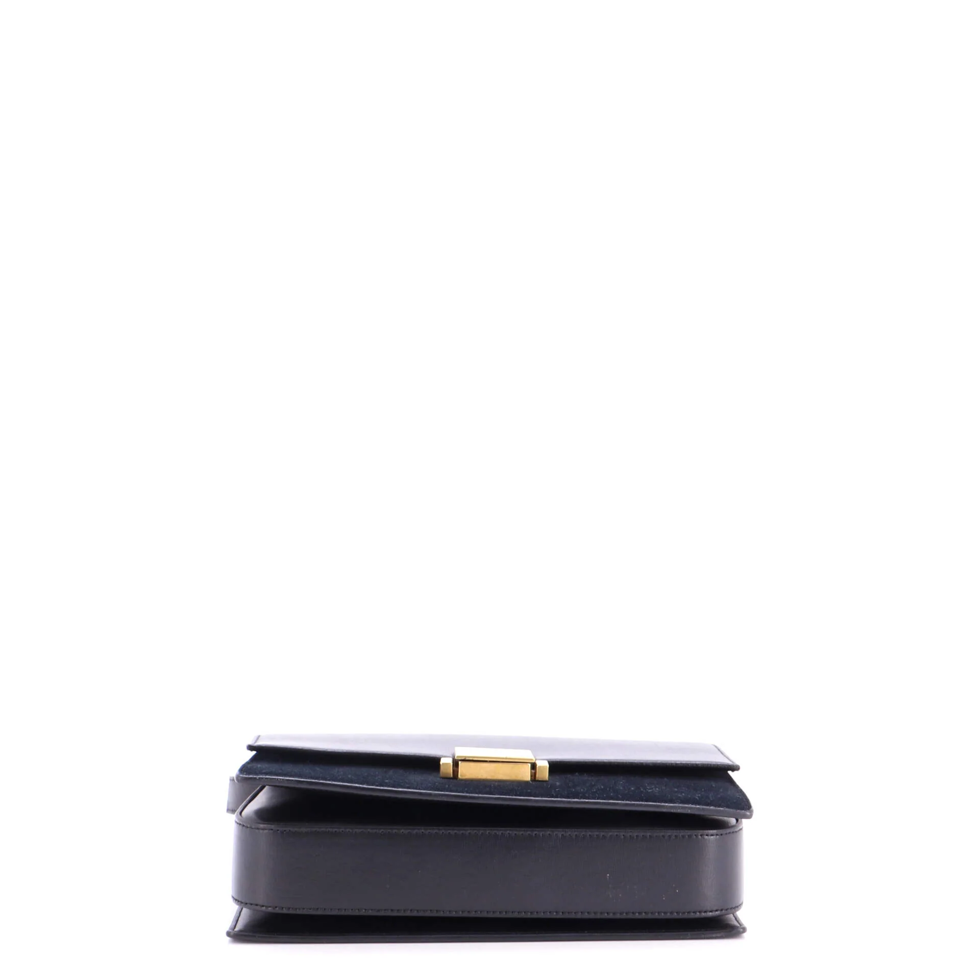 Bellechasse Shoulder Bag Suede and Leather Medium - Image 4