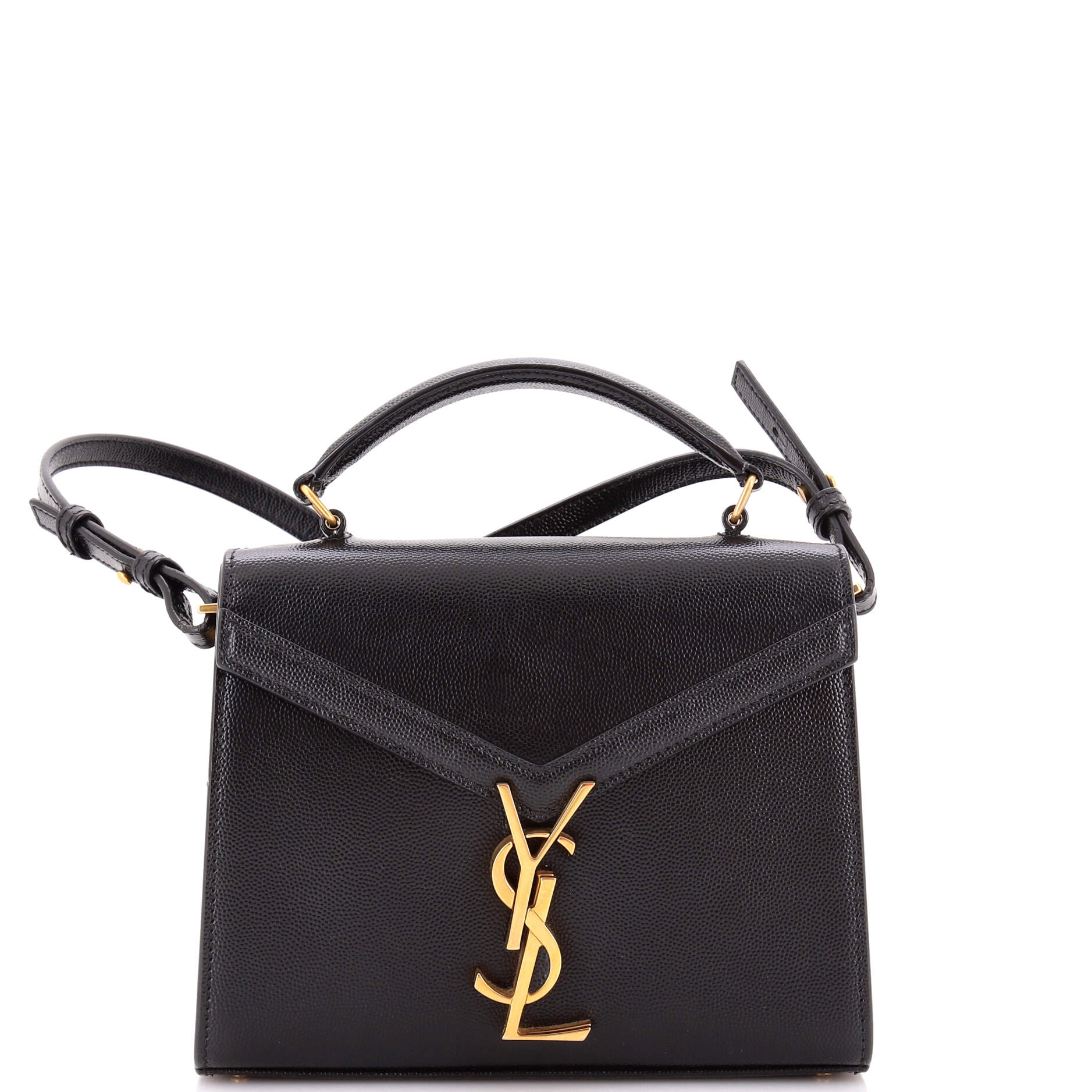 Cassandra Top Handle Bag Leather Mini