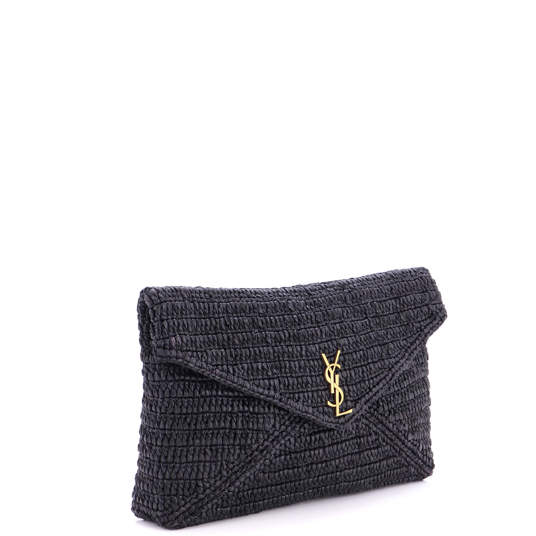 Cassandre Envelope Clutch Raffia Large - Image 2