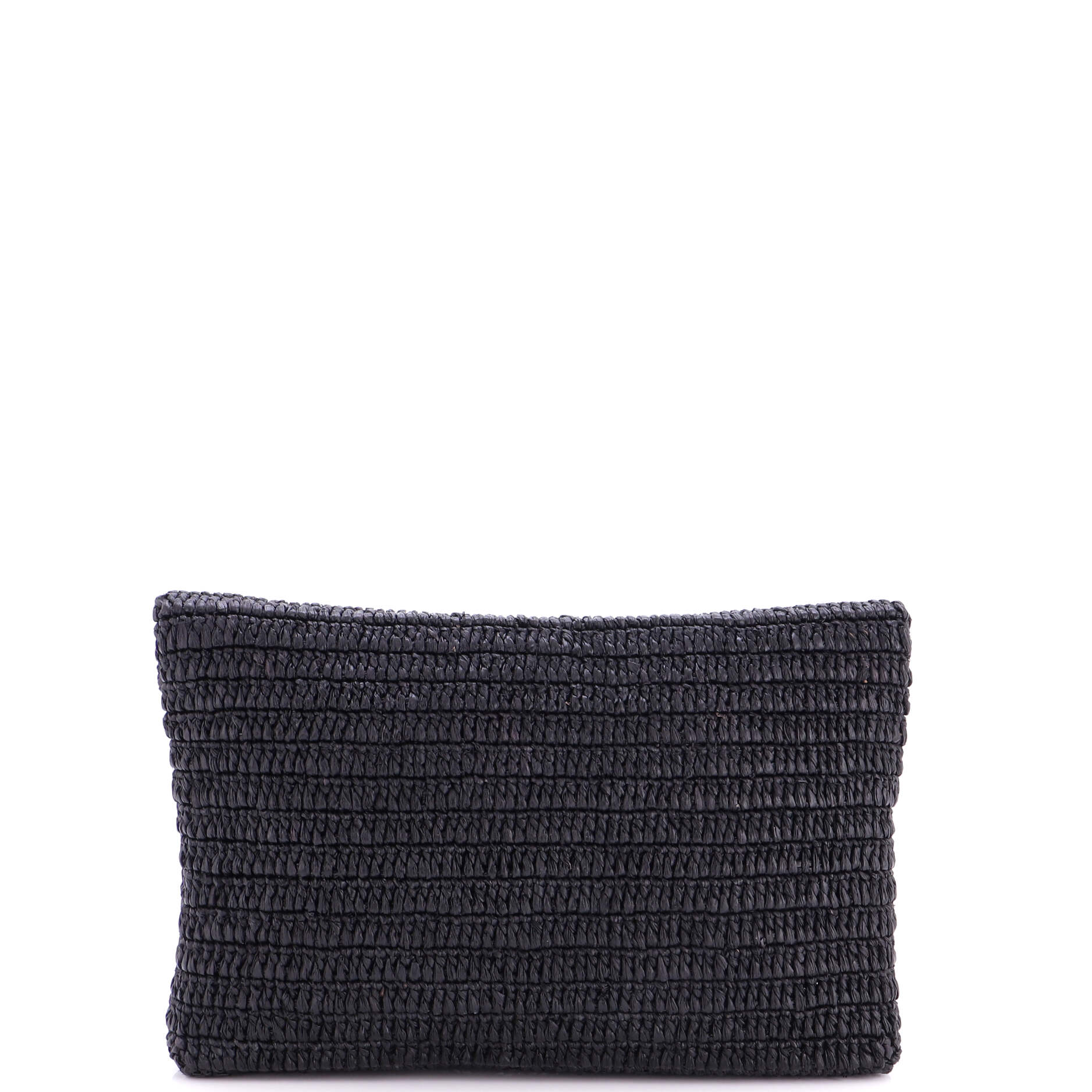 Cassandre Envelope Clutch Raffia Large - Image 3