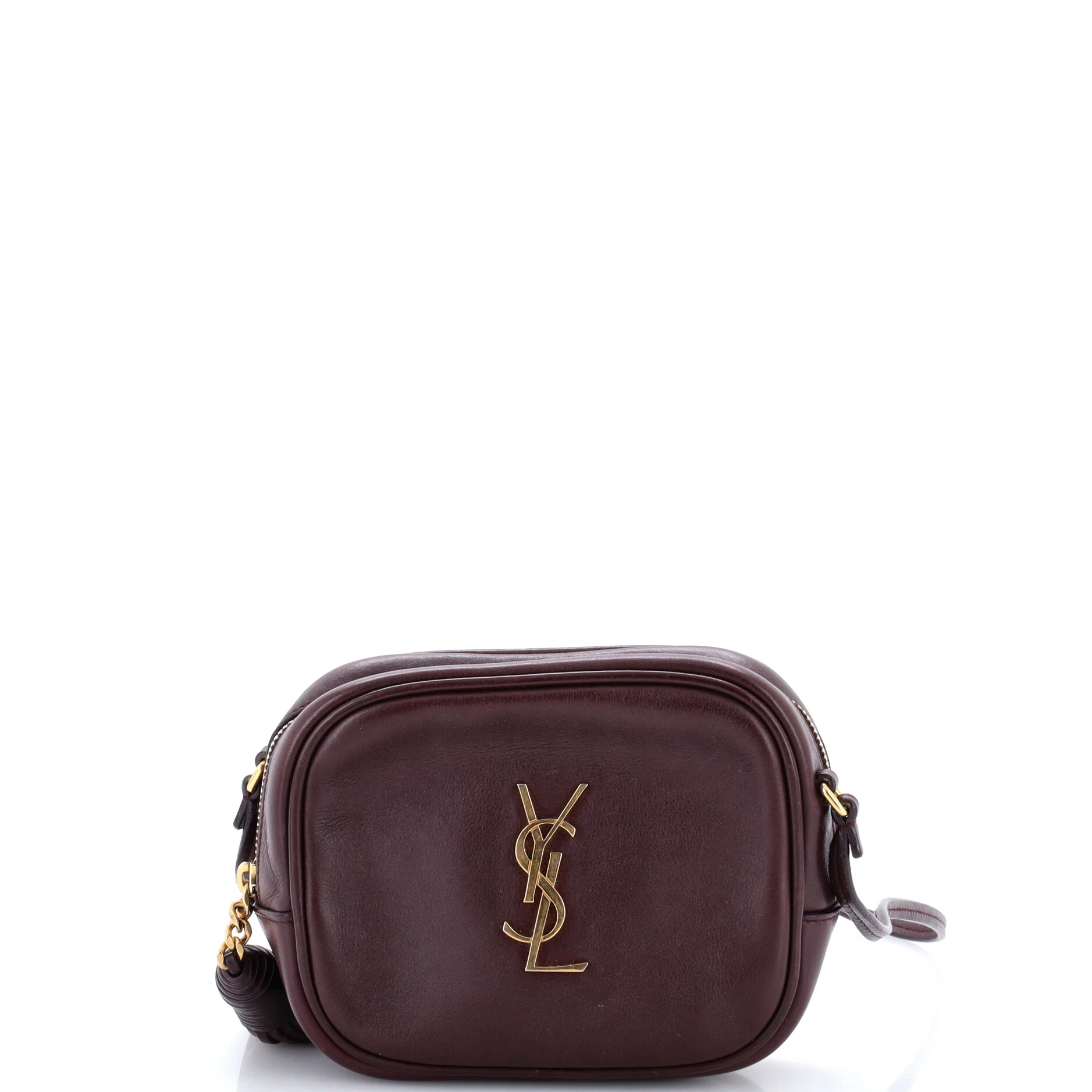 Classic Monogram Blogger Crossbody Bag Leather Small