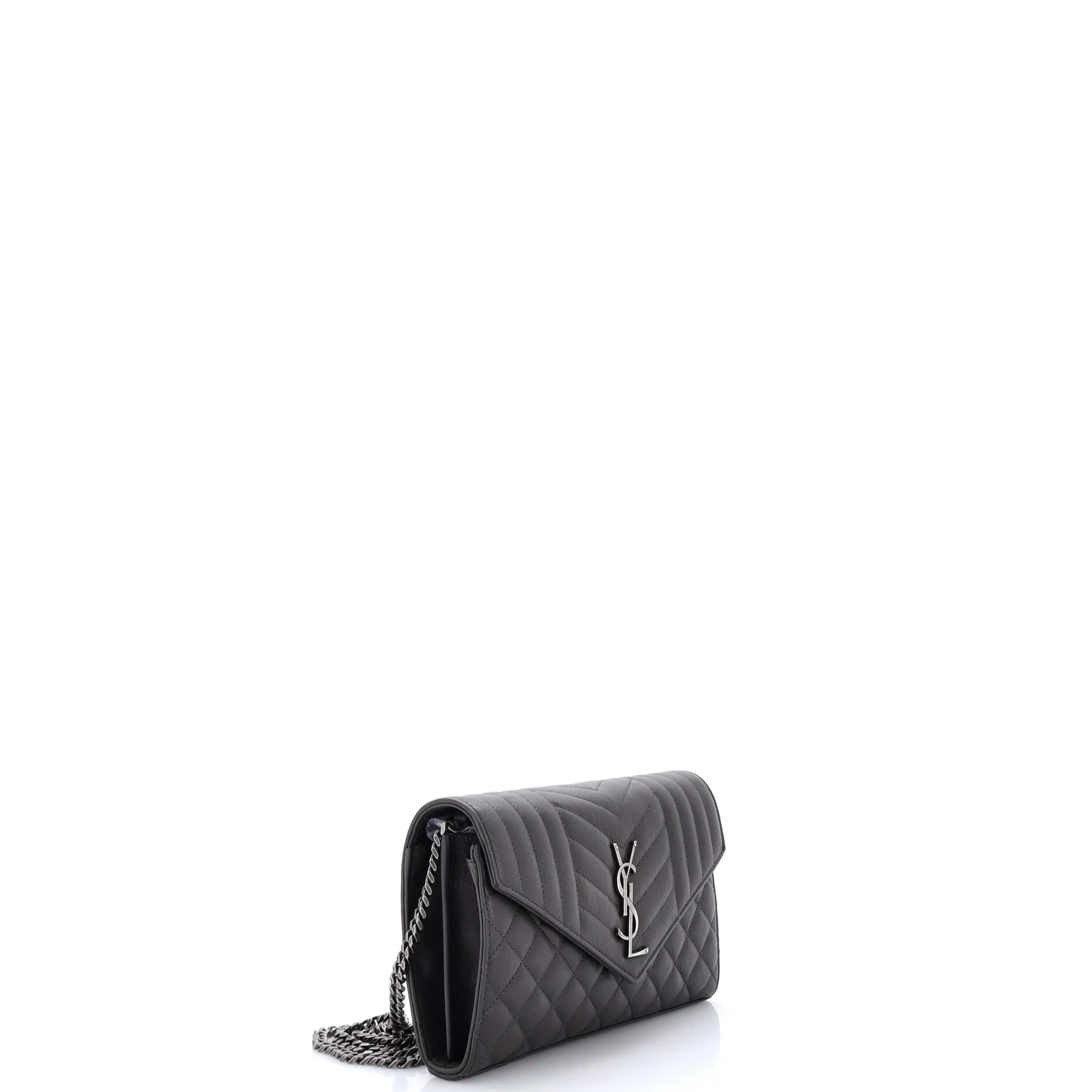Classic Monogram Chain Wallet Mixed Matelasse Leather Medium - Image 2