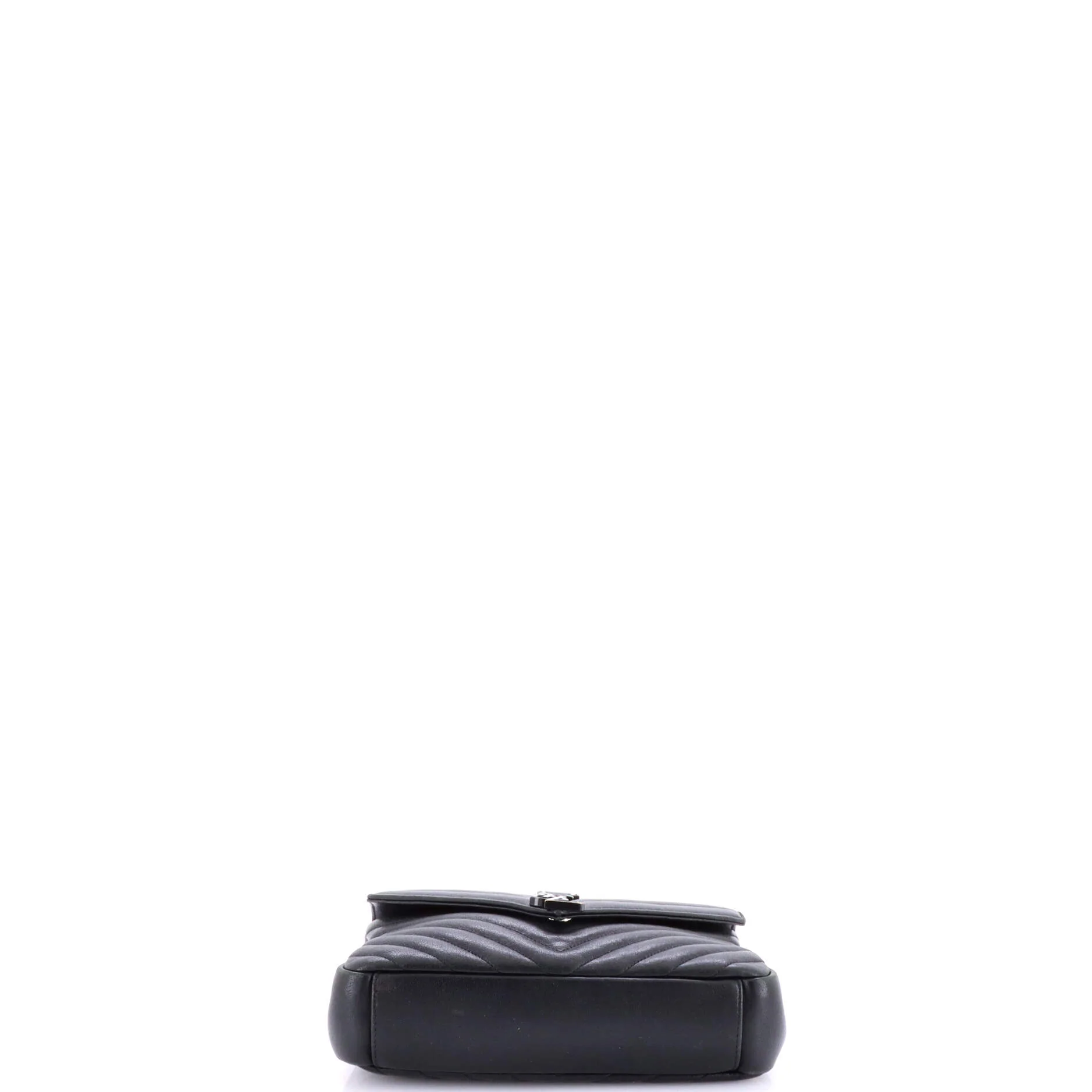 Classic Monogram College Bag Matelasse Chevron Leather Medium - Image 4