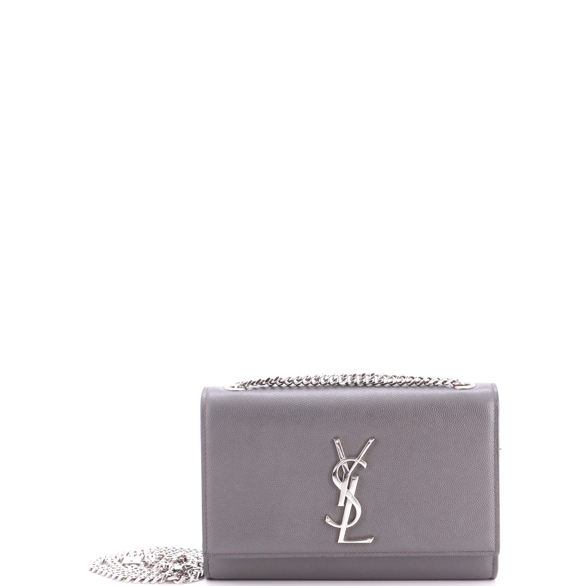 Classic Monogram Crossbody Bag Grainy Leather Small