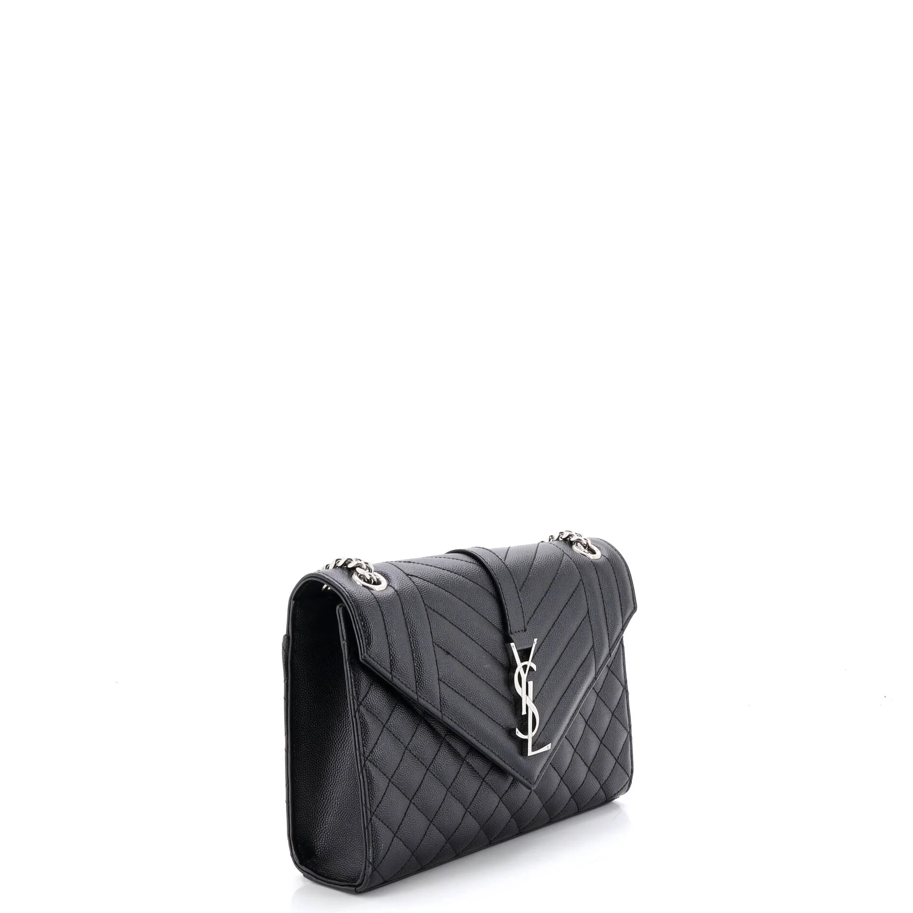 Classic Monogram Envelope Satchel Mixed Matelasse Leather Medium - Image 2