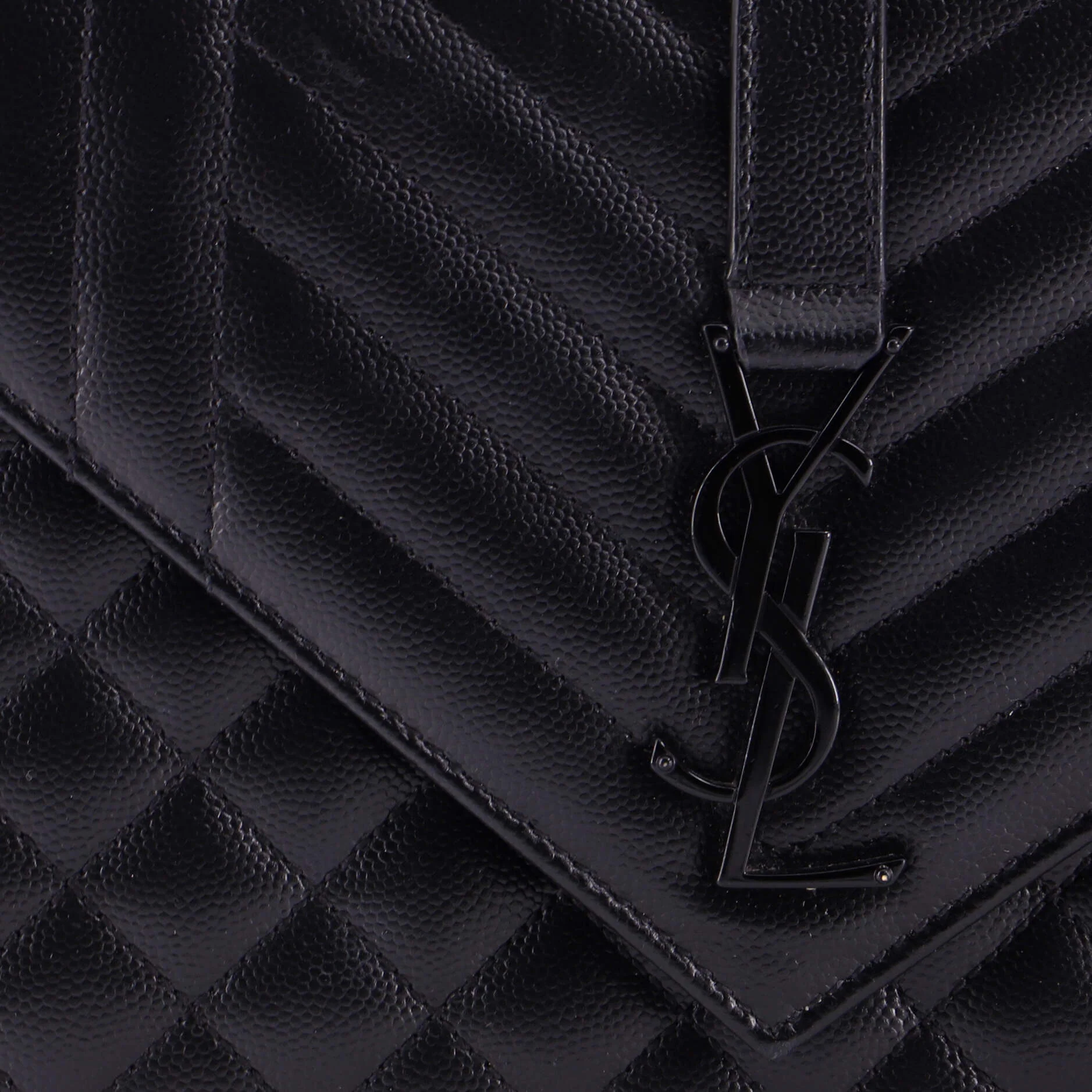 Classic Monogram Envelope Satchel Mixed Matelasse Leather Medium - Image 6