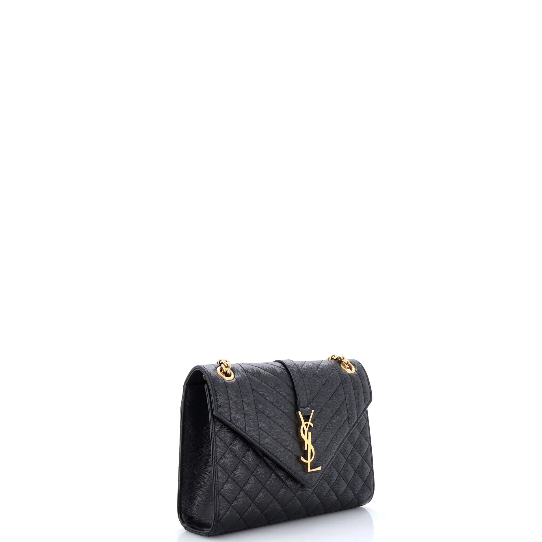 Classic Monogram Envelope Satchel Mixed Matelasse Leather Medium - Image 2