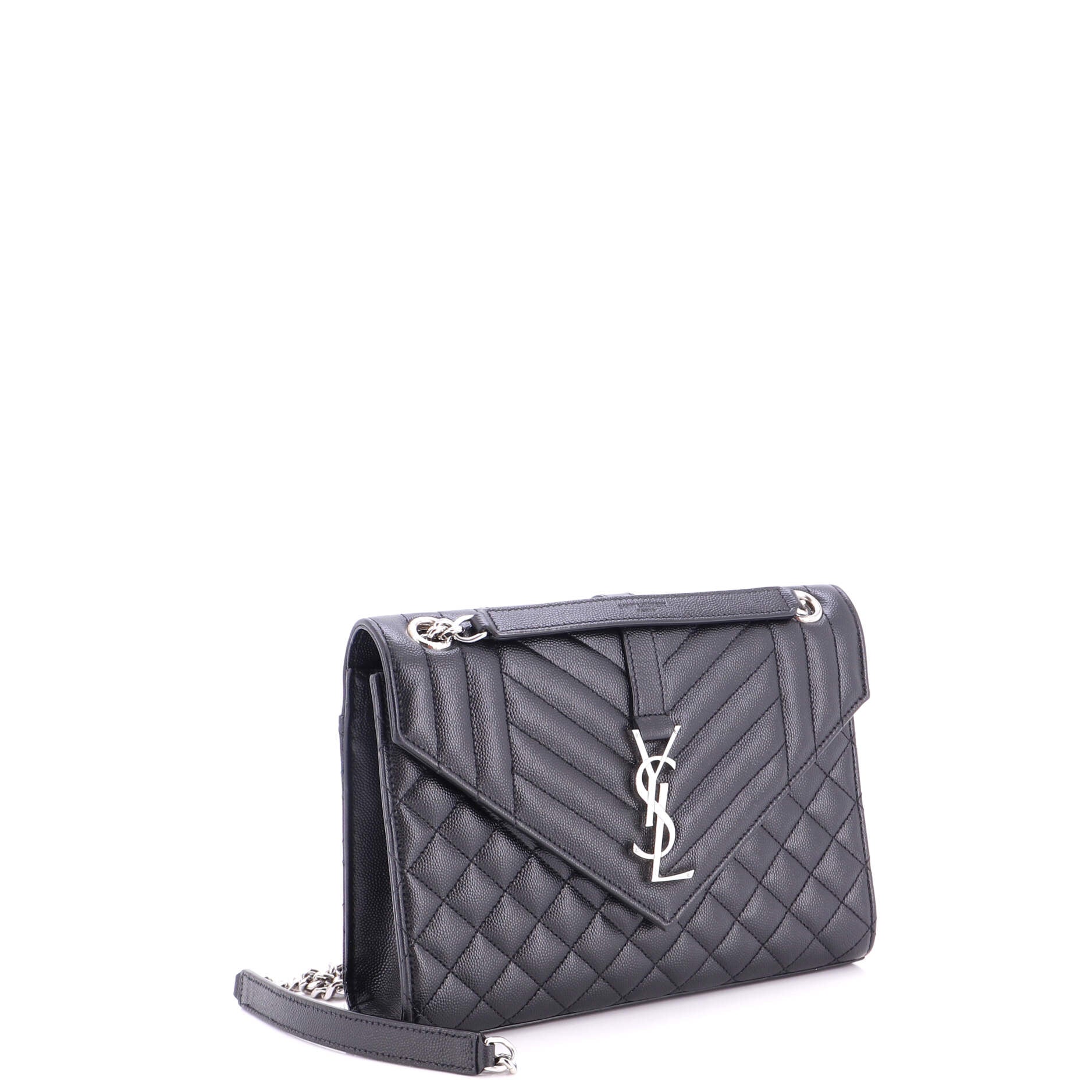 Classic Monogram Envelope Satchel Mixed Matelasse Leather Medium - Image 2