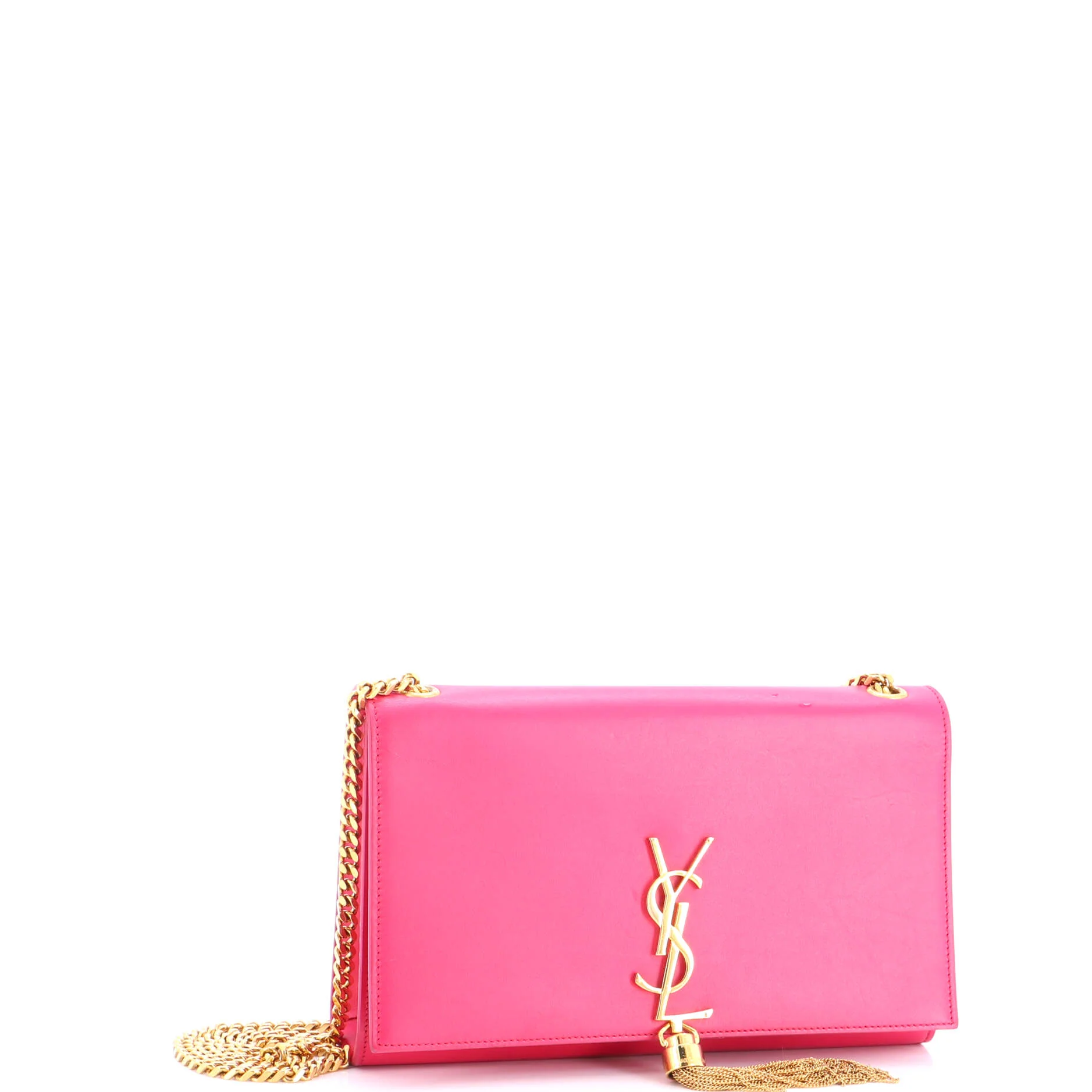 Classic Monogram Tassel Crossbody Bag Leather Medium - Image 2