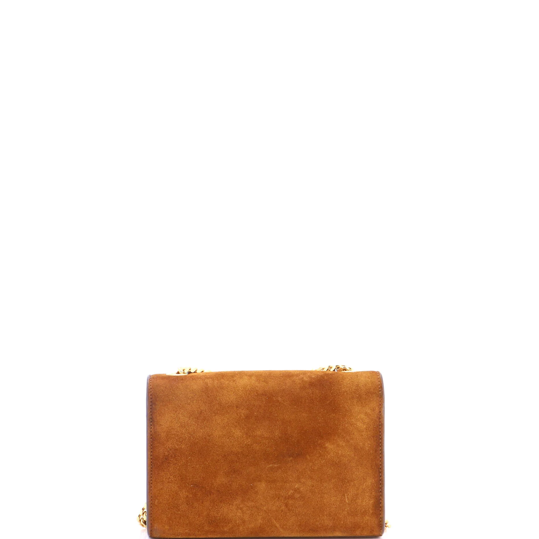 Classic Monogram Tassel Crossbody Bag Suede Small - Image 3