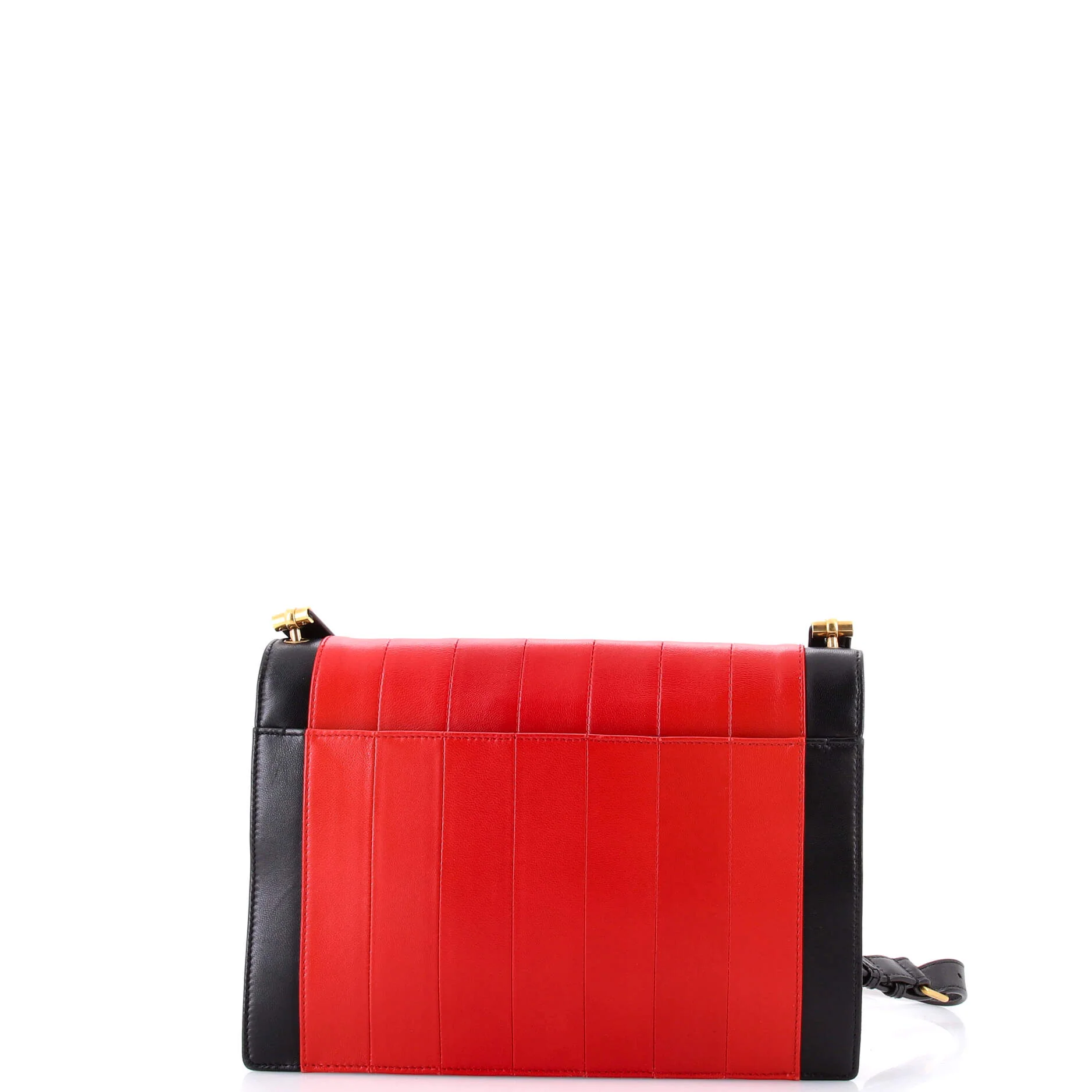 Gaby Envelope Satchel Vertical Quilted Leather - Image 3