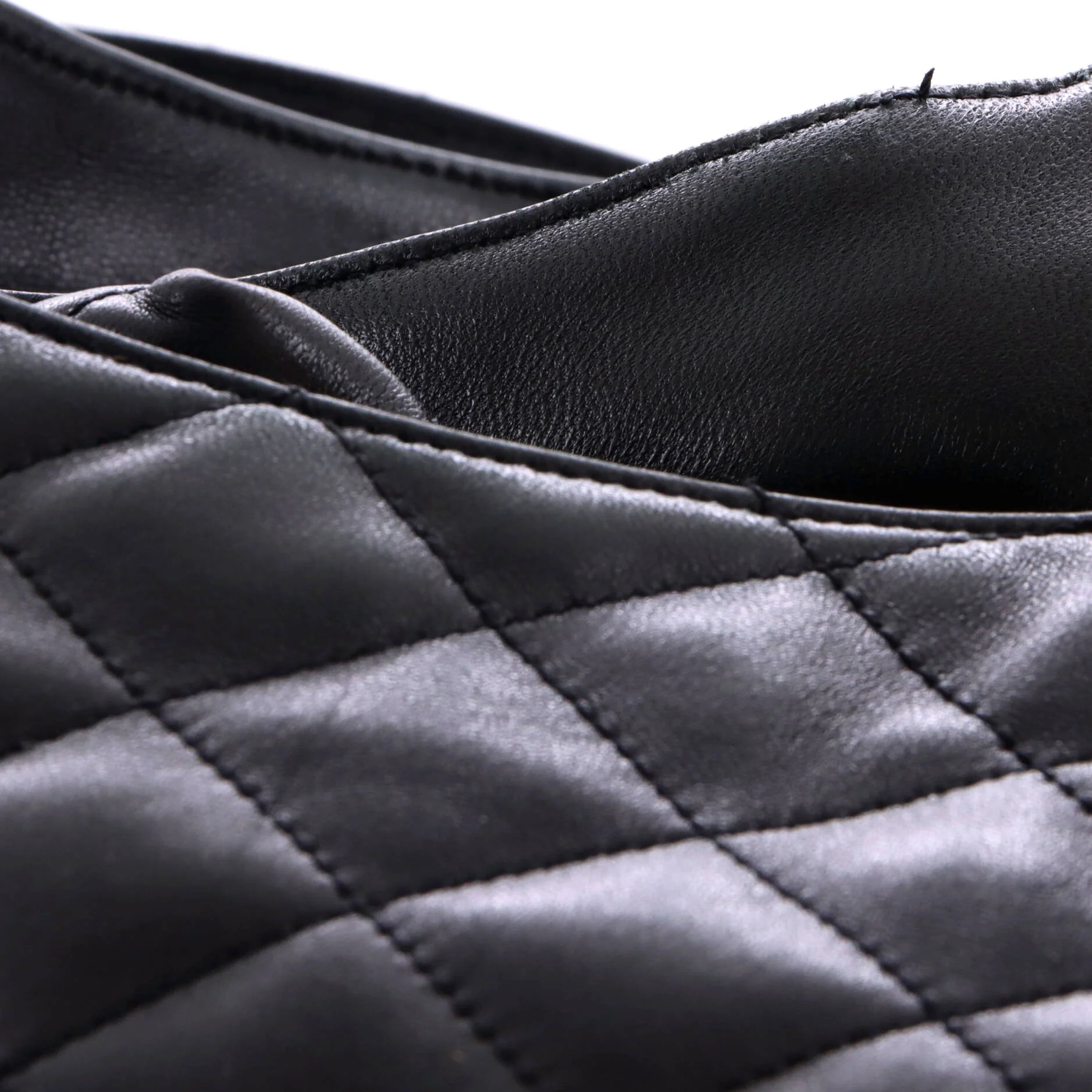 Icare Shopping Tote Quilted Leather Maxi - Image 8
