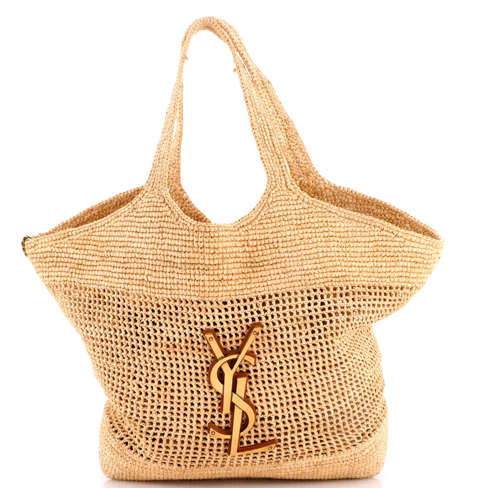 Icare Shopping Tote Raffia Maxi