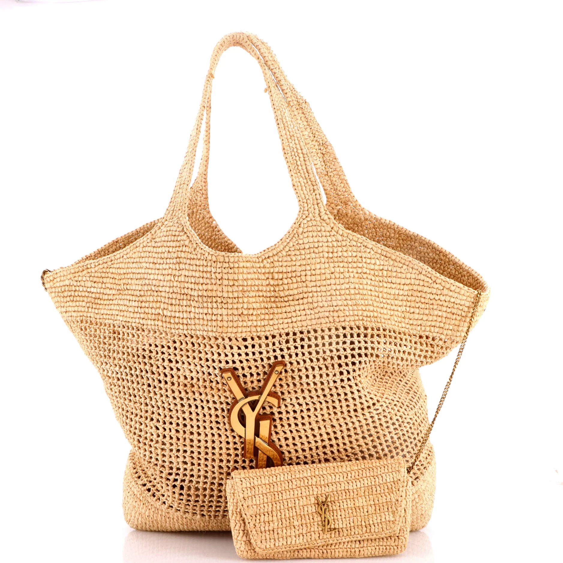 Icare Shopping Tote Raffia Maxi - Image 2