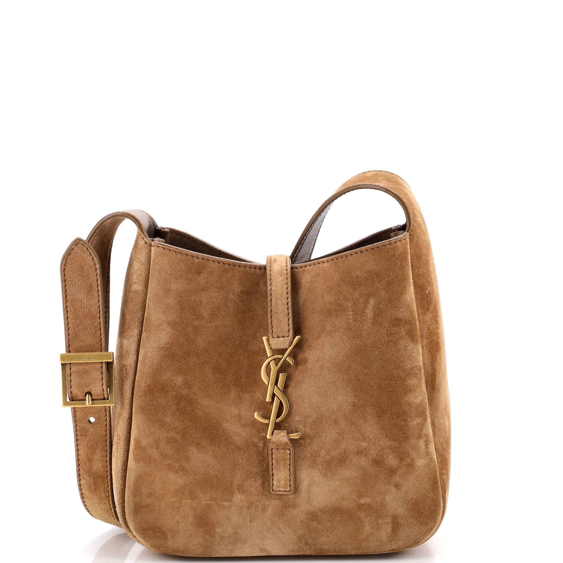 Le 5 a 7 Supple Hobo Suede Baby