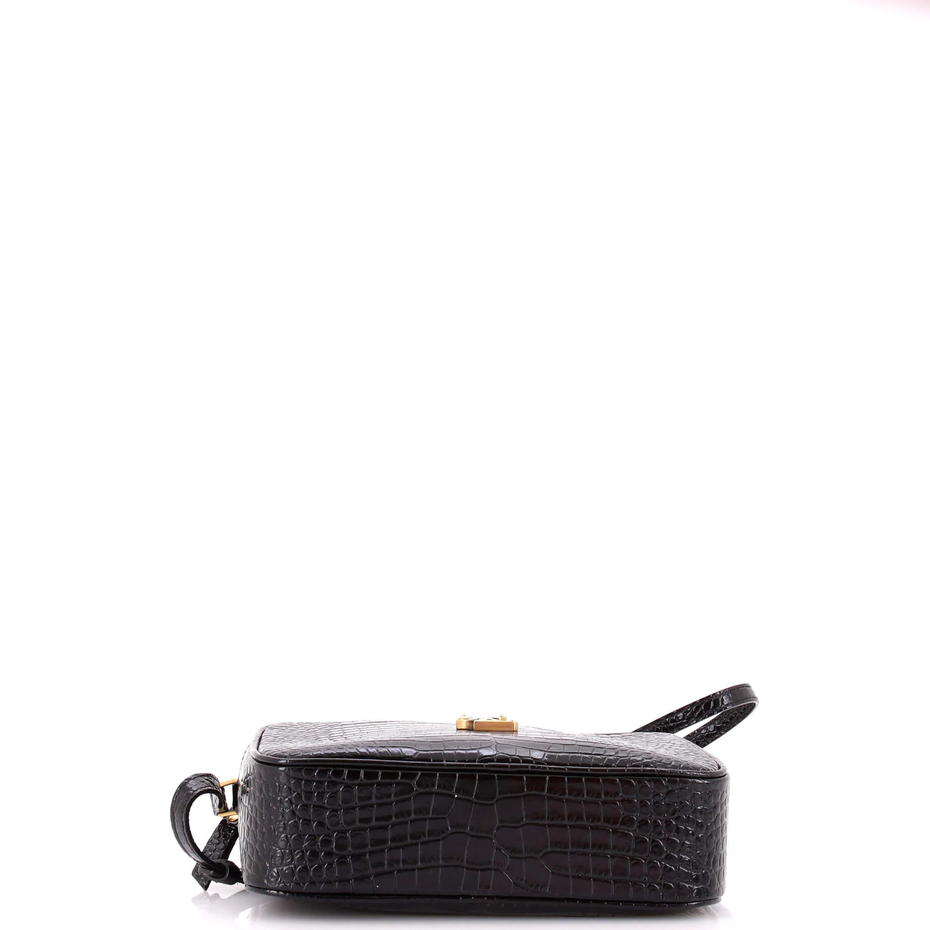 Lou Camera Bag Crocodile Embossed Leather Small - Image 4
