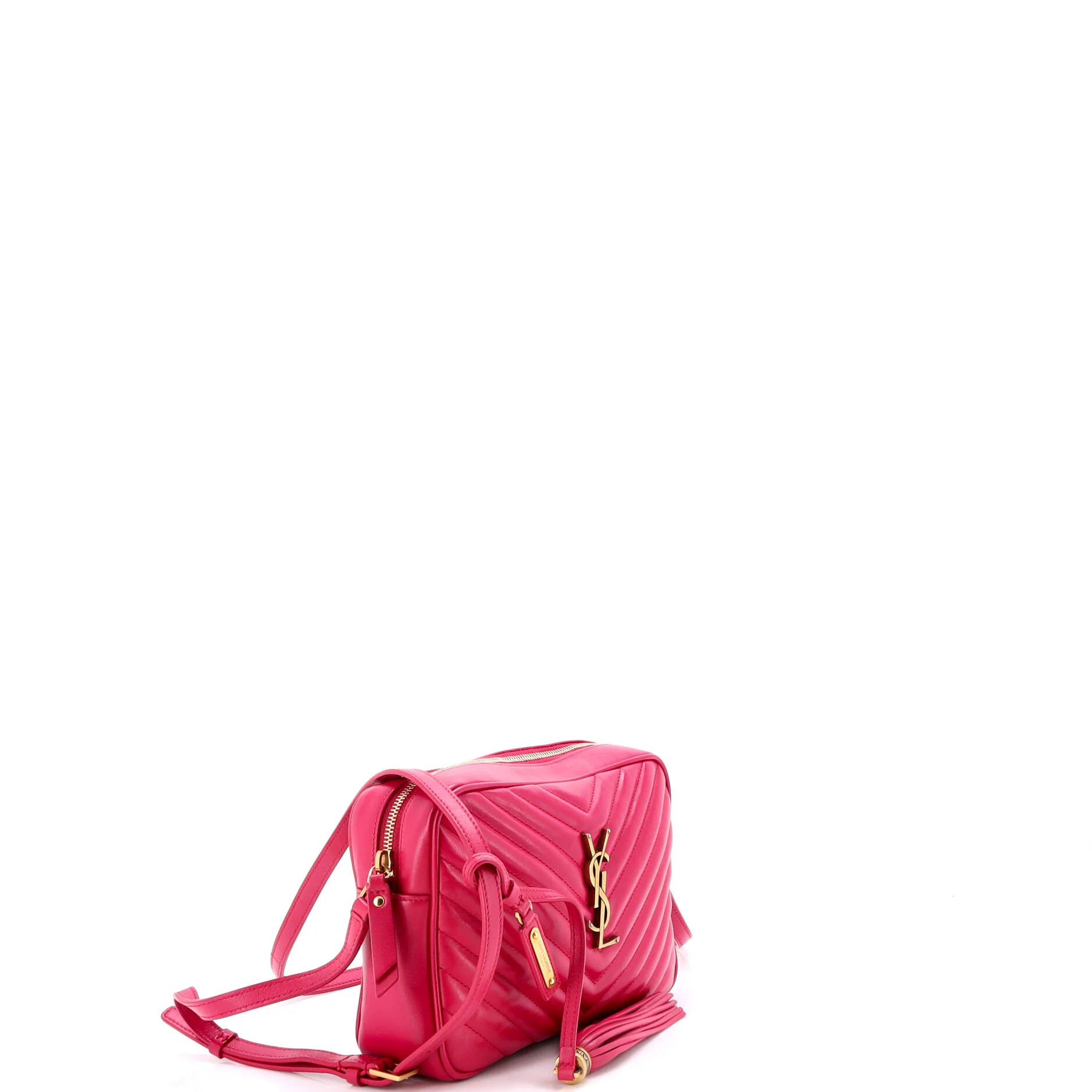 Lou Camera Bag Matelasse Chevron Leather Small - Image 2
