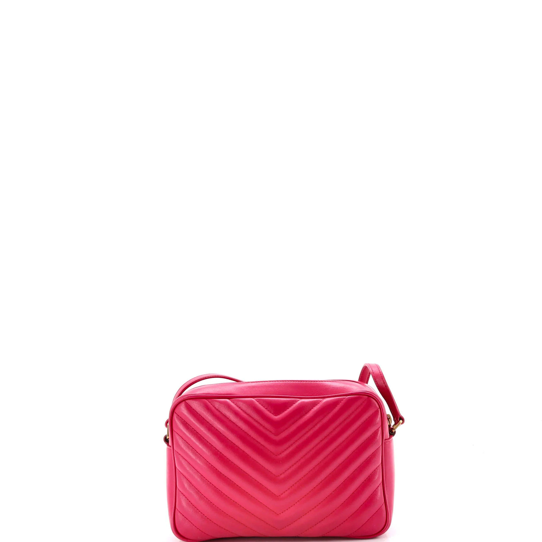 Lou Camera Bag Matelasse Chevron Leather Small - Image 3