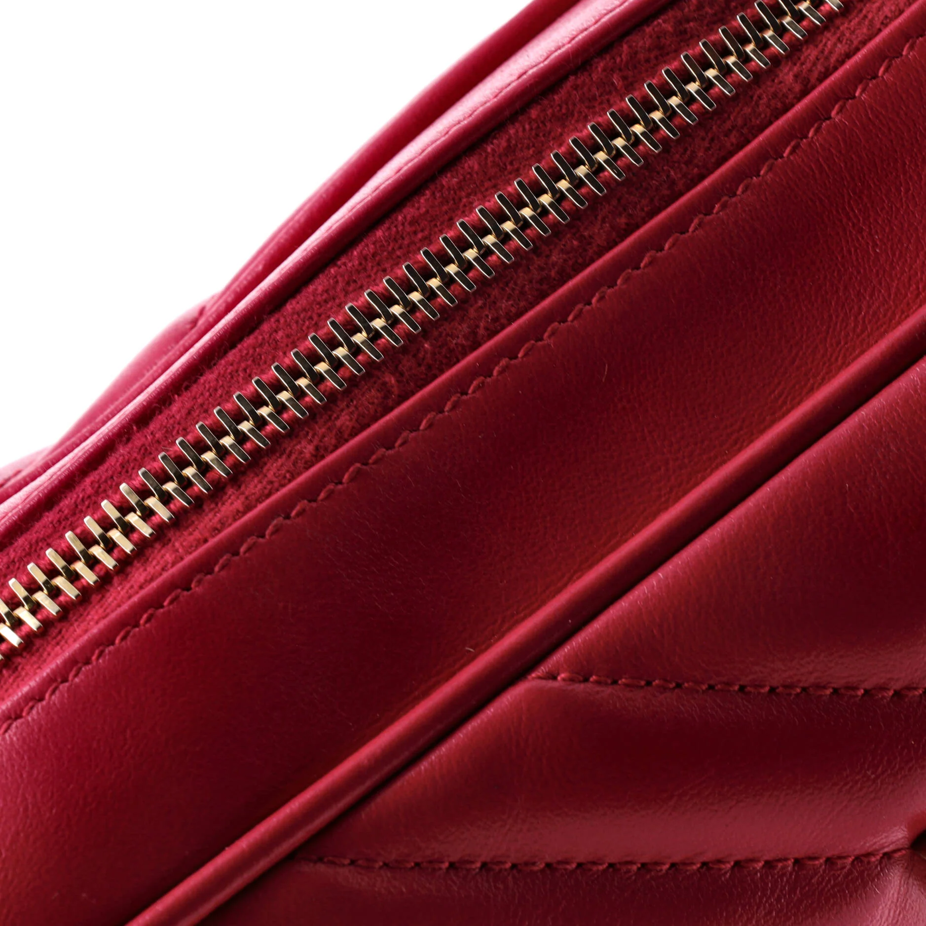 Lou Camera Bag Matelasse Chevron Leather Small - Image 6