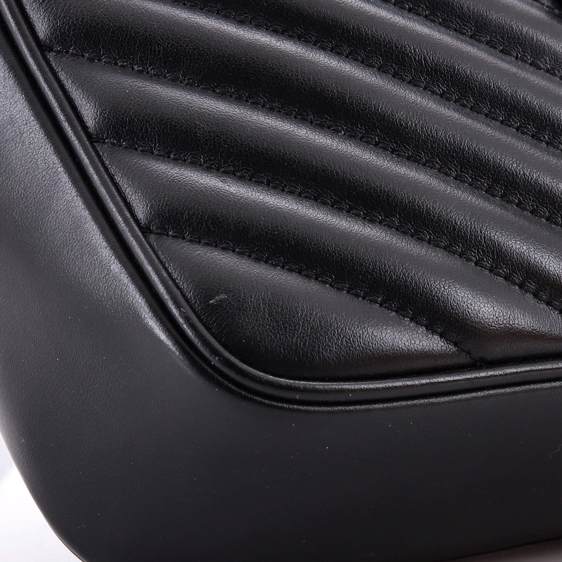 Lou Camera Bag Matelasse Chevron Leather Small - Image 6