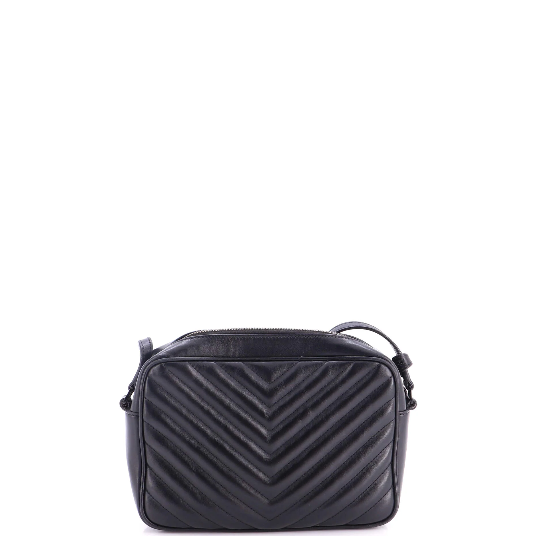 Lou Camera Bag Matelasse Chevron Leather Small - Image 3
