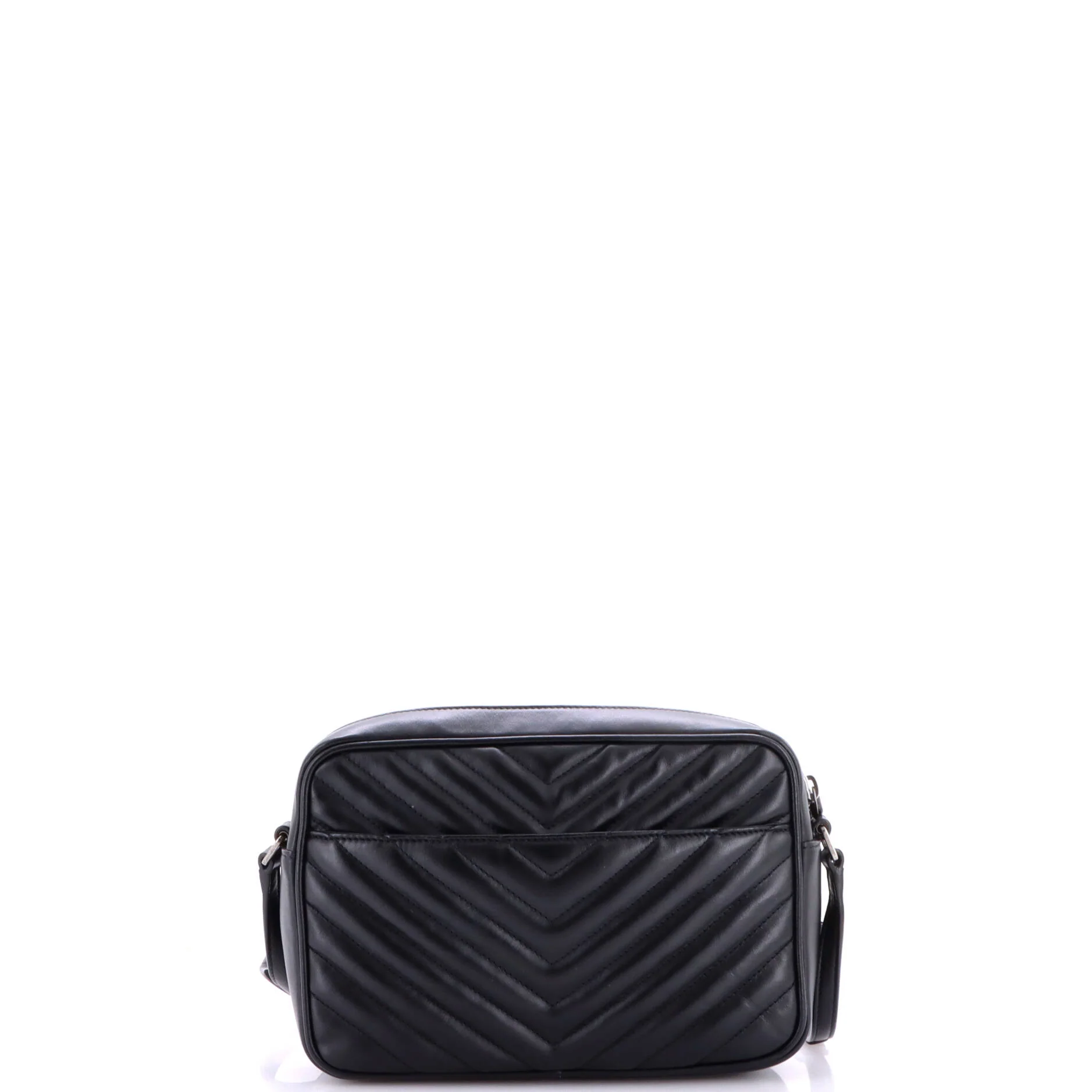 Lou Camera Bag Matelasse Chevron Leather Small - Image 3