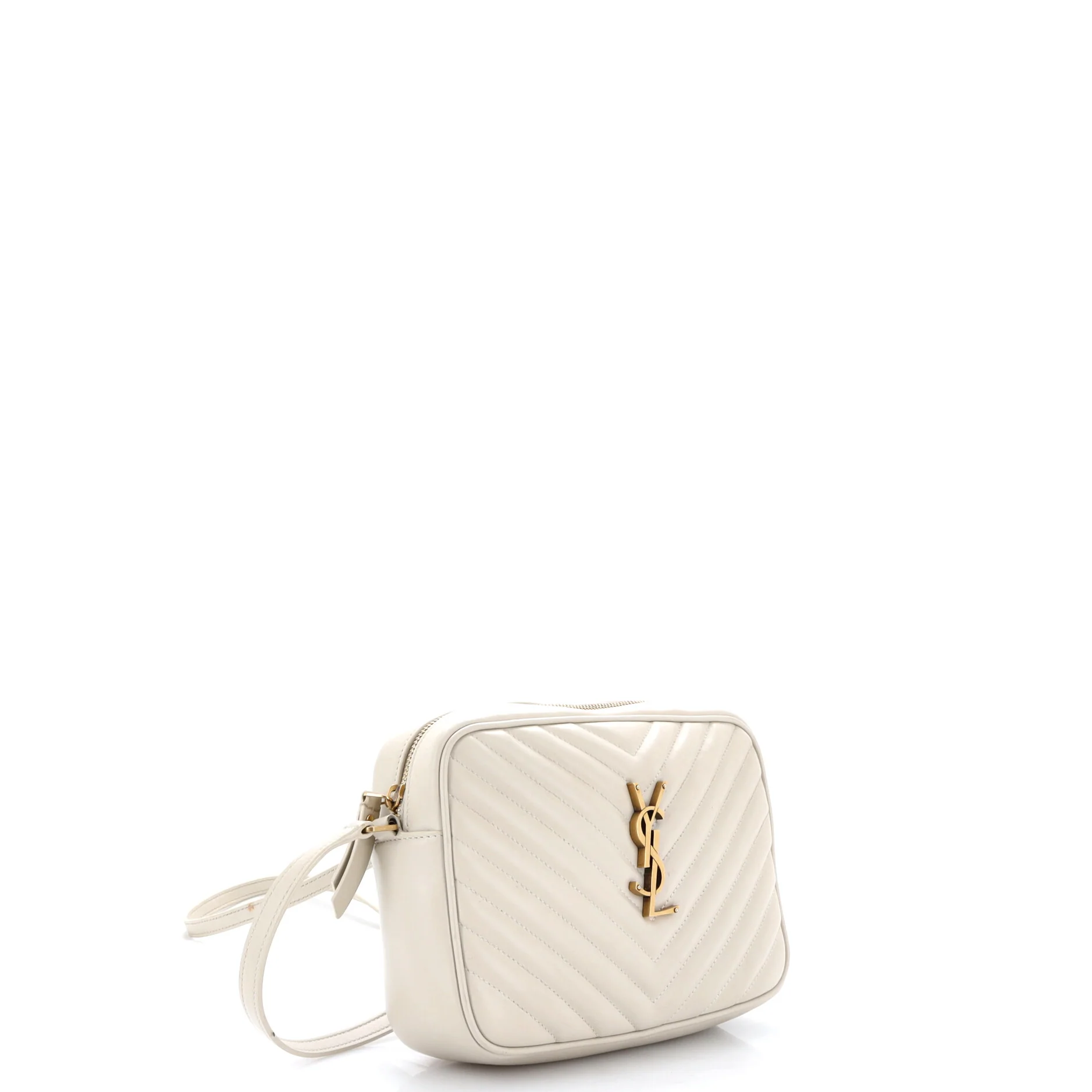 Lou Camera Bag Matelasse Chevron Patent Small - Image 2