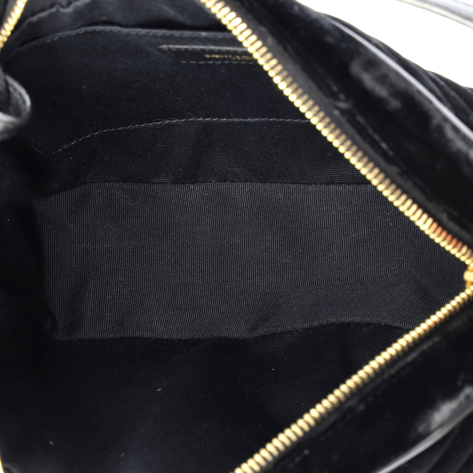 Lou Camera Bag Matelasse Chevron Velvet Small - Image 5